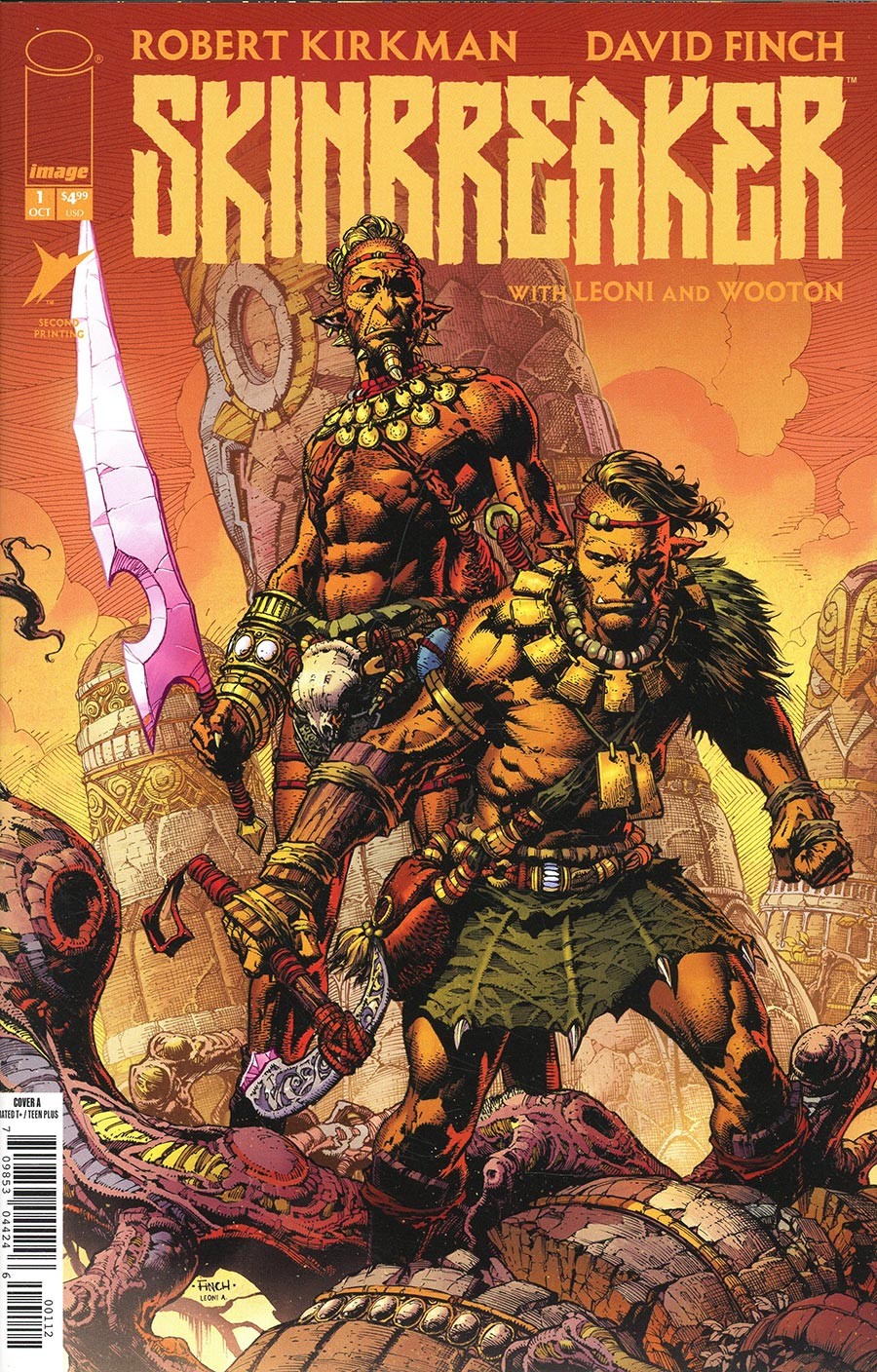 Skinbreaker Issue #1 - David Finch & Annalisa Leoni - 2nd Print