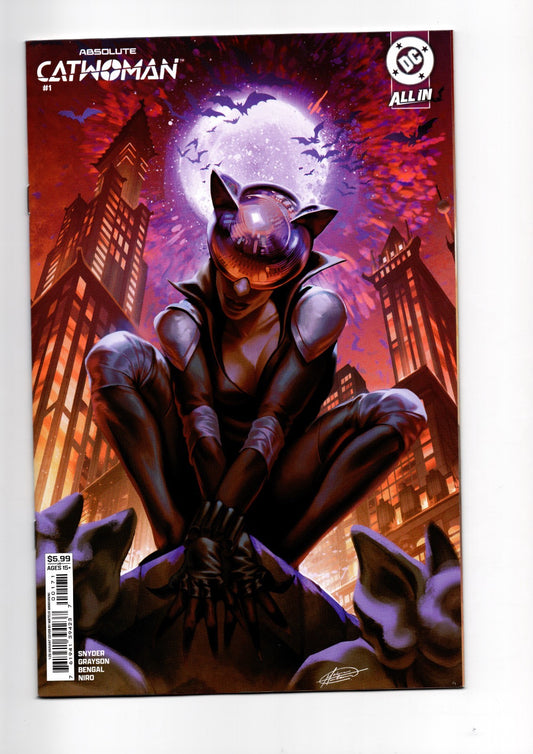 ABSOLUTE CATWOMAN #1 COVER H INC 1:25 MATEUS MANHANINI CARD STOCK VAR