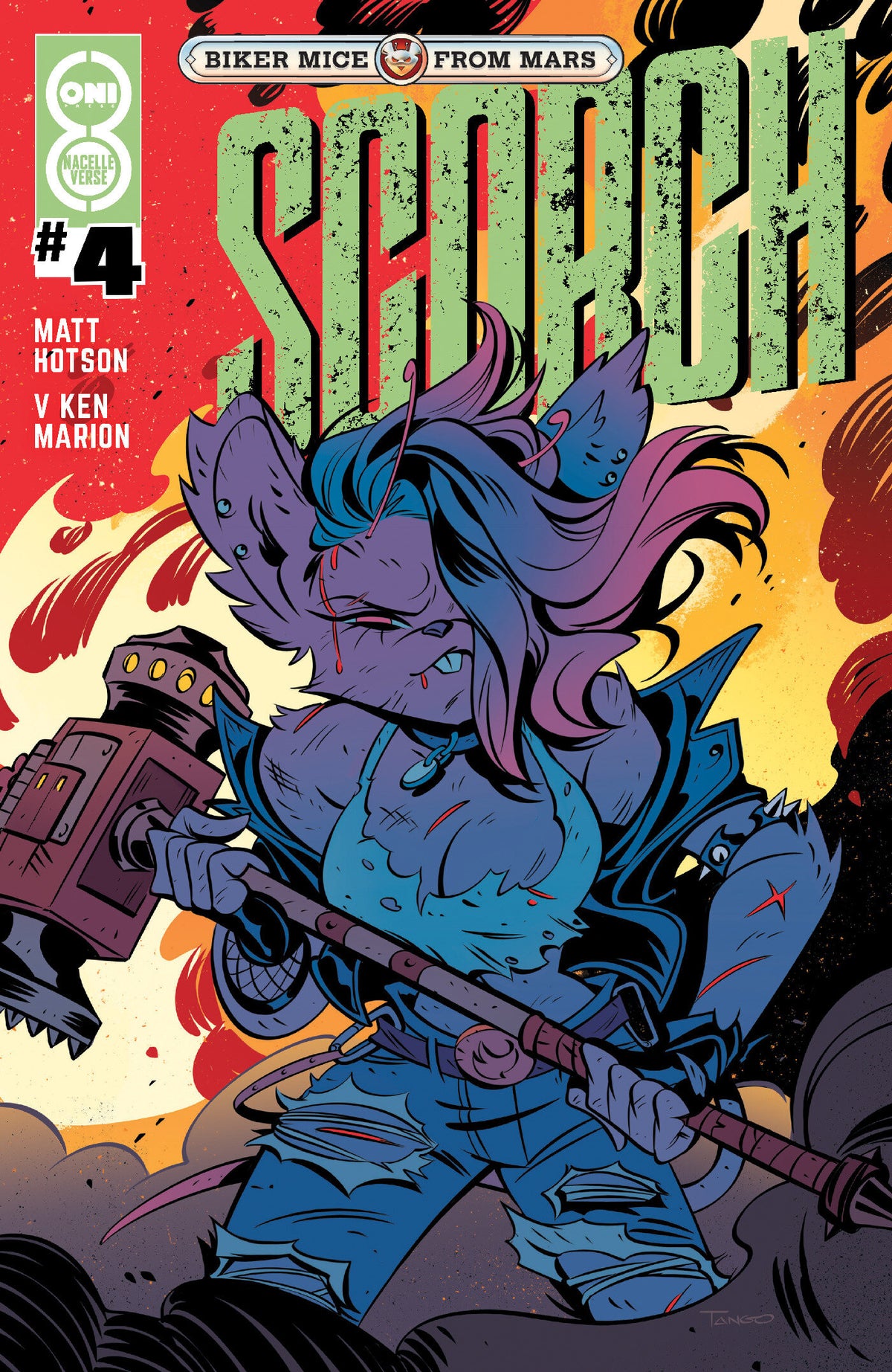 Biker Mice From Mars Scorch #4 Cover A – Tango