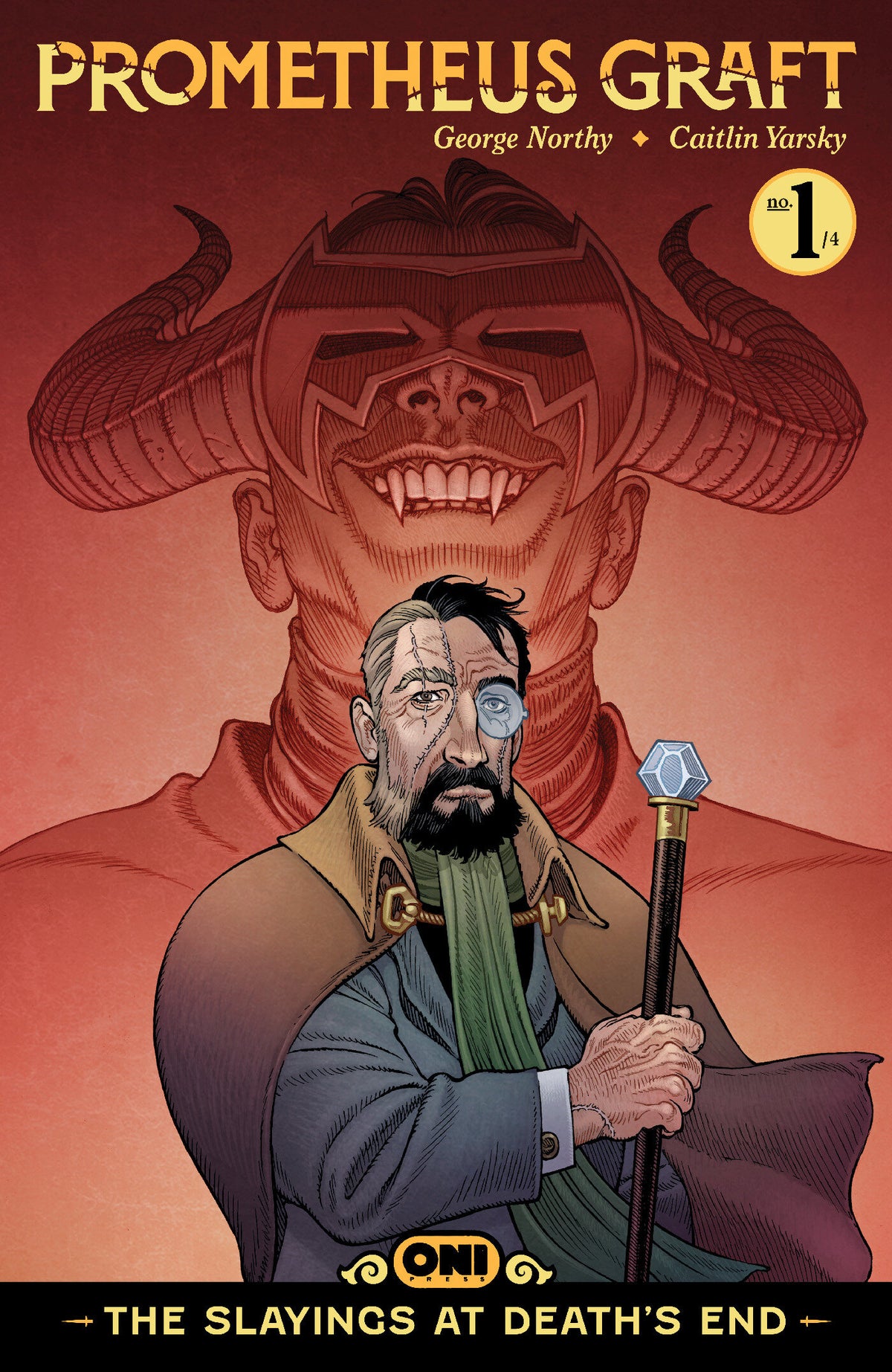 Prometheus Graft: the Slayings at Death's End #1 Cover C – Gabriel Rodriguez Variant