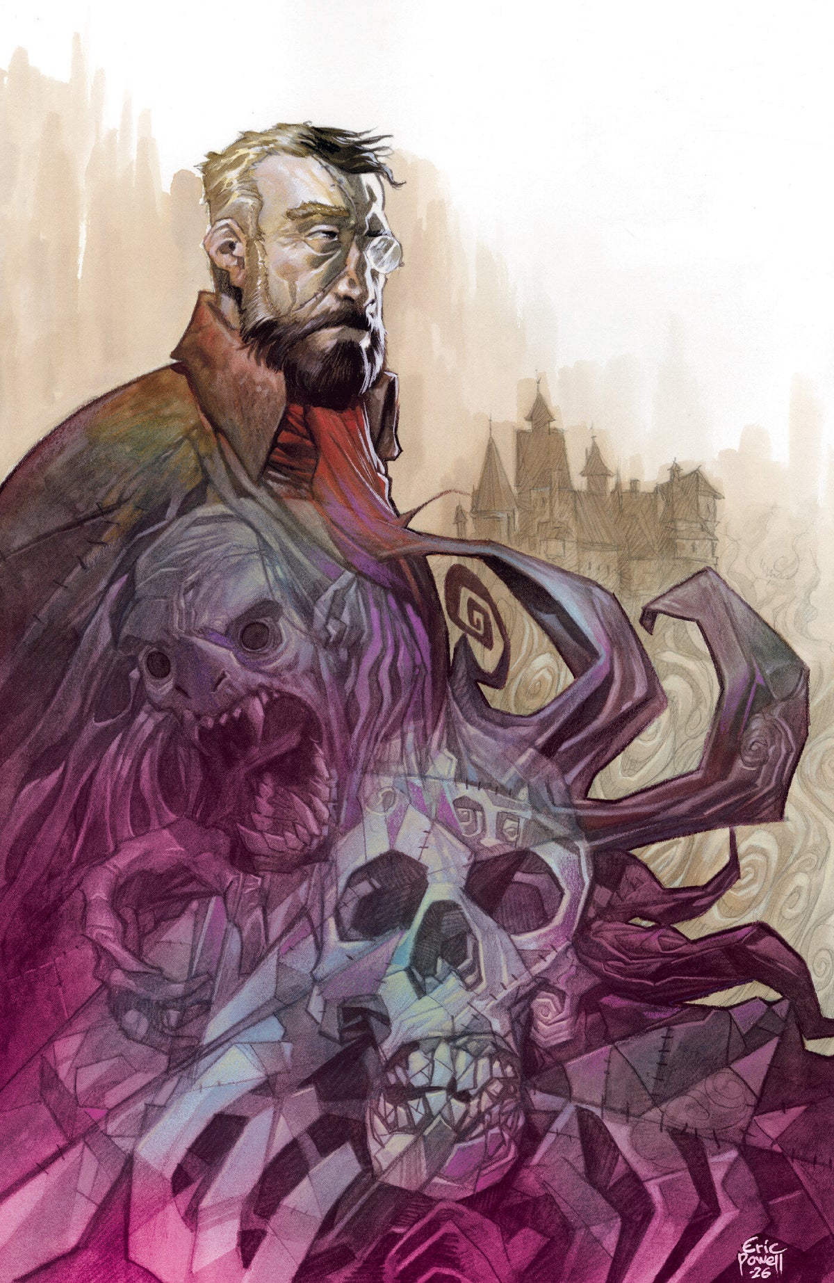 Prometheus Graft: the Slayings at Death's End #1 Cover G – 1:50 Ratio Eric Powell Variant