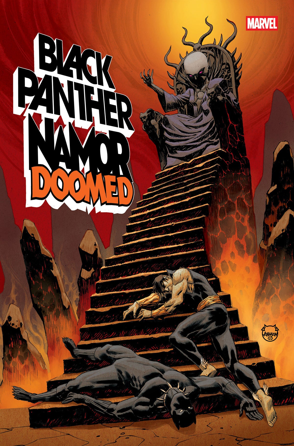 Black Panther/Namor: Doomed #5 Cover A