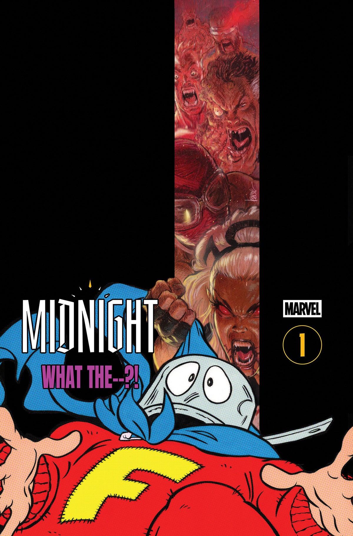 What the--?! #1 Cover B – Kaare Andrews Midnight Variant