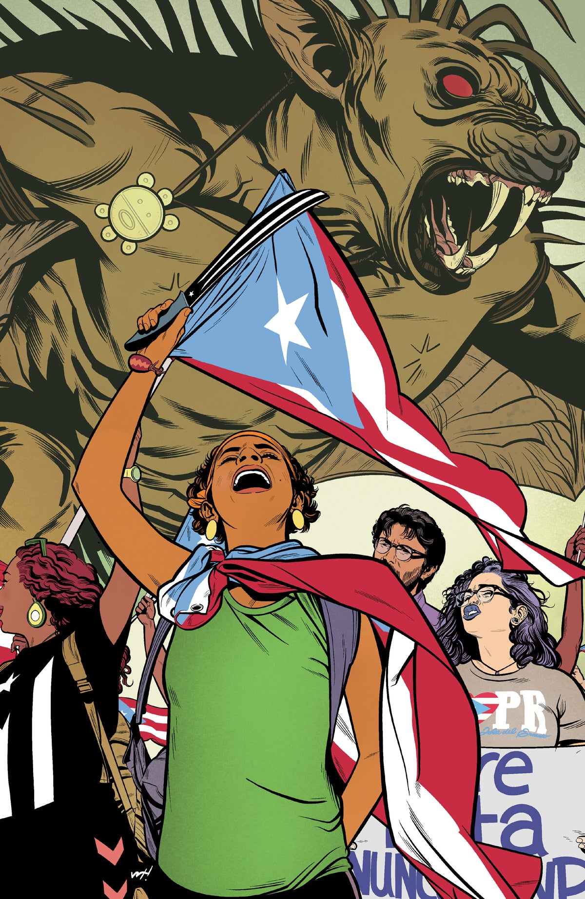 The Beast of Boriken #4 Cover B – Wilfredo Torres Variant