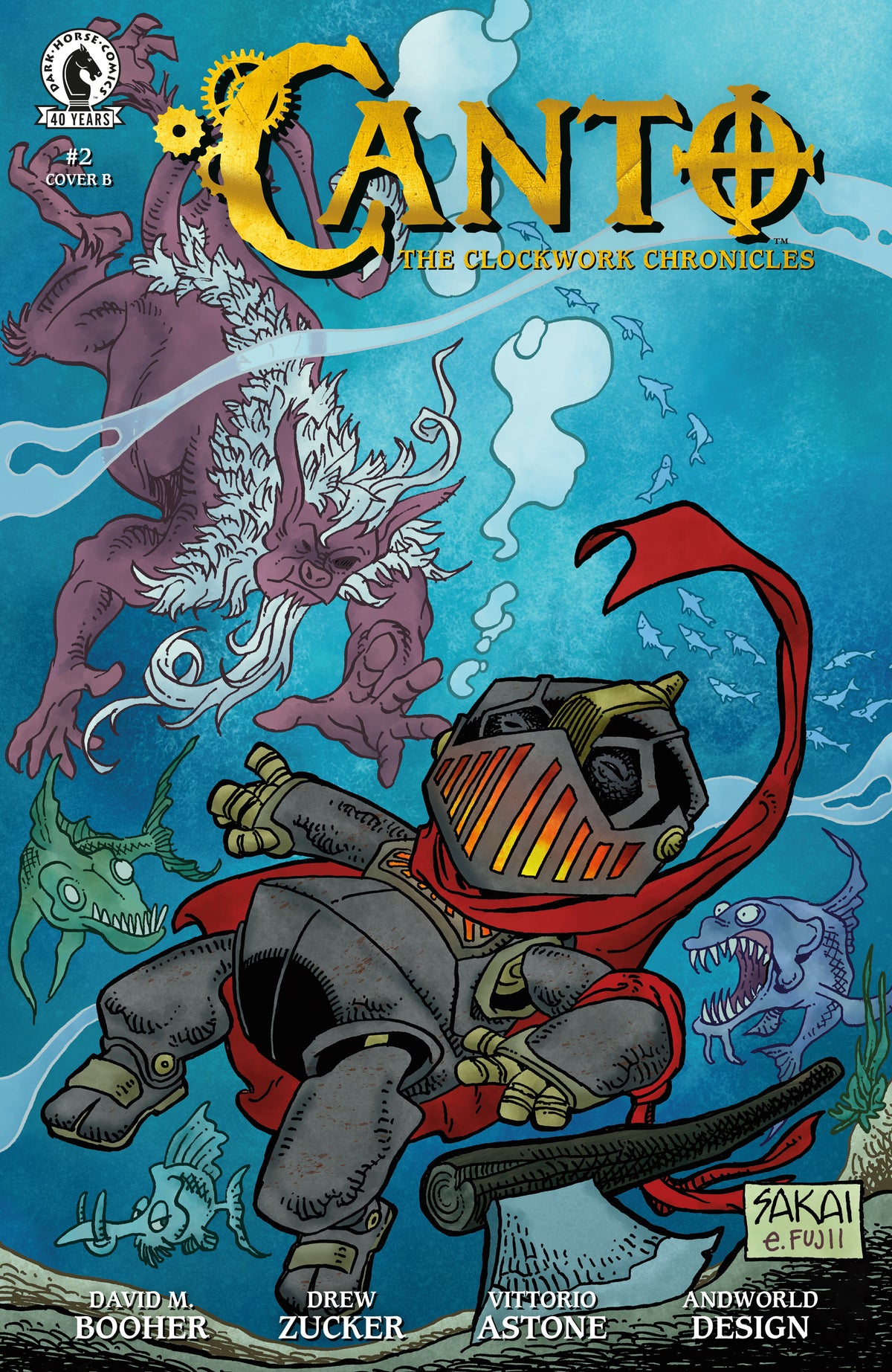 Canto: The Clockwork Chronicles #2 Cover B – Stan Sakai Variant