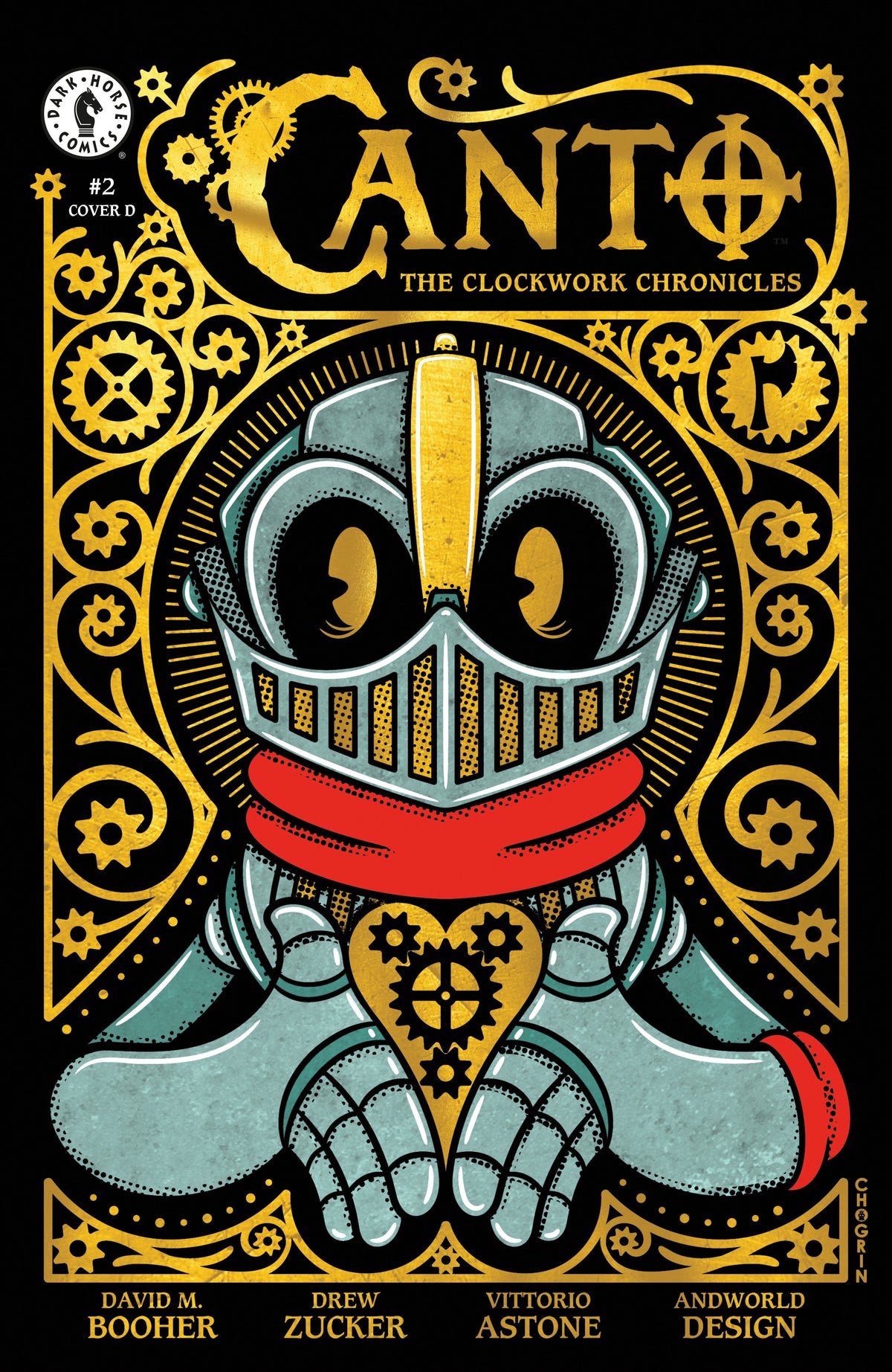 Canto: The Clockwork Chronicles #2 Cover D – Chogrin Variant