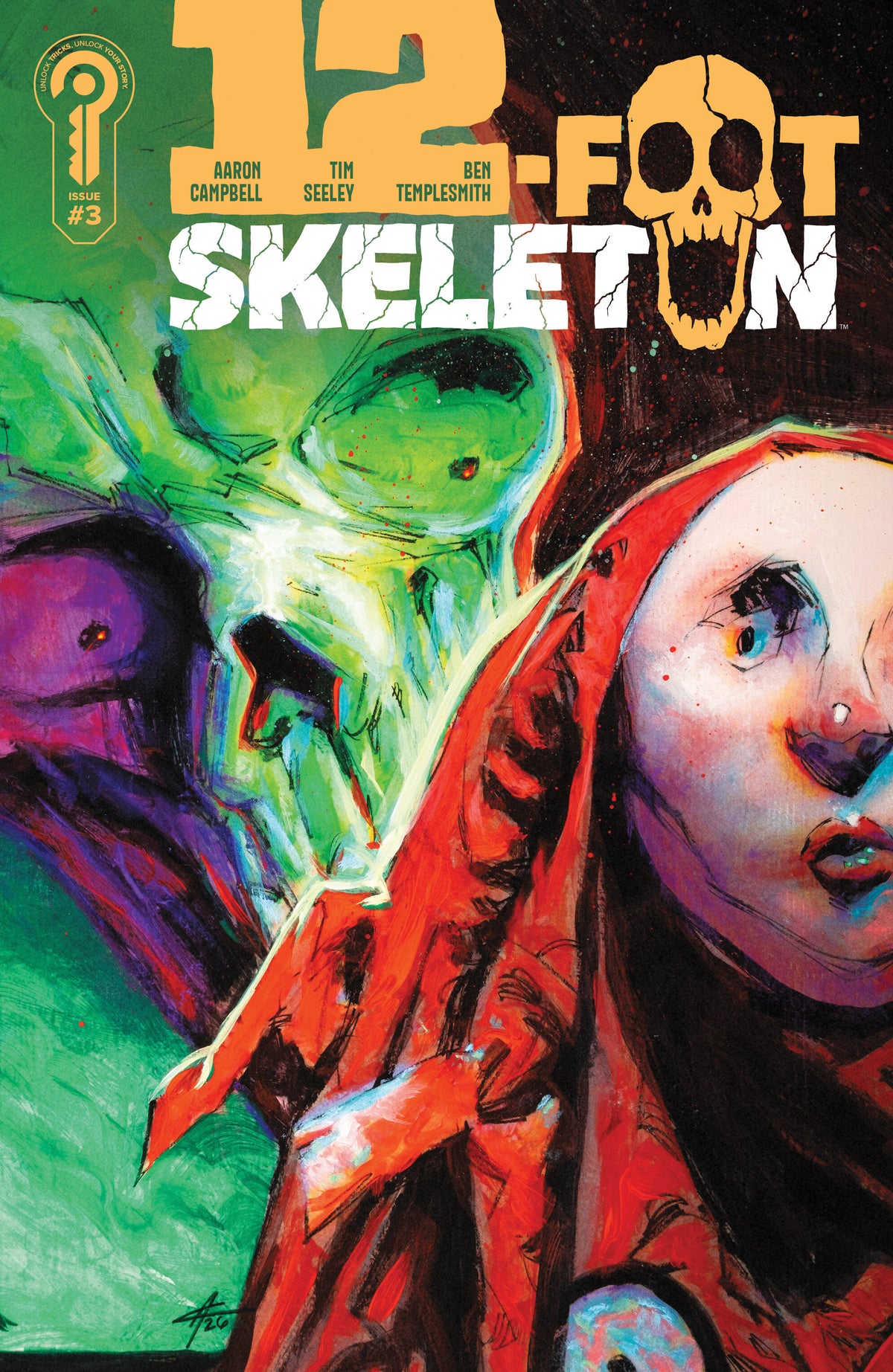 12-Foot Skeleton #3 Cover B – Aaron Campbell Variant