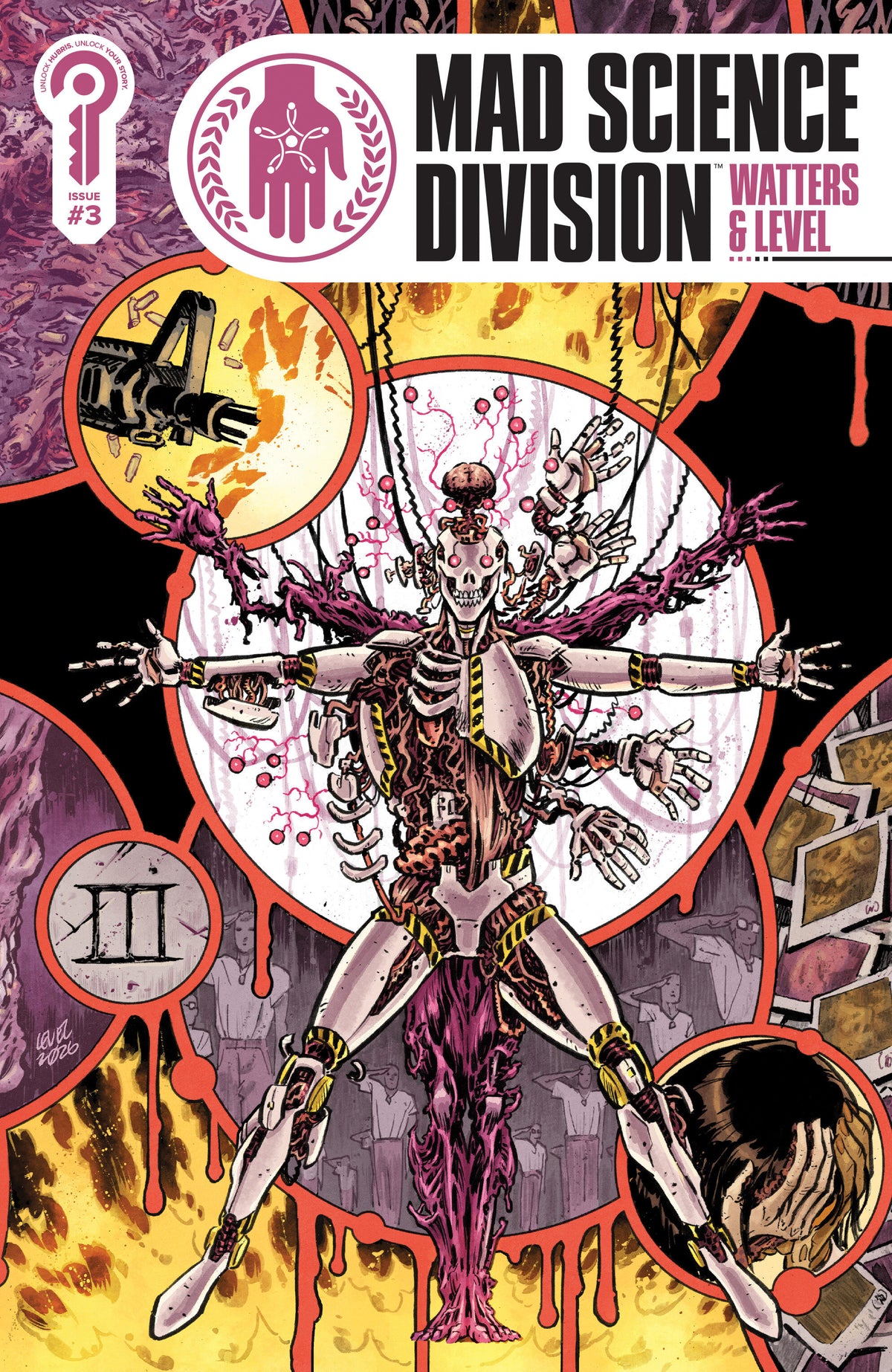 Mad Science Division #3 Cover A – Brian Level