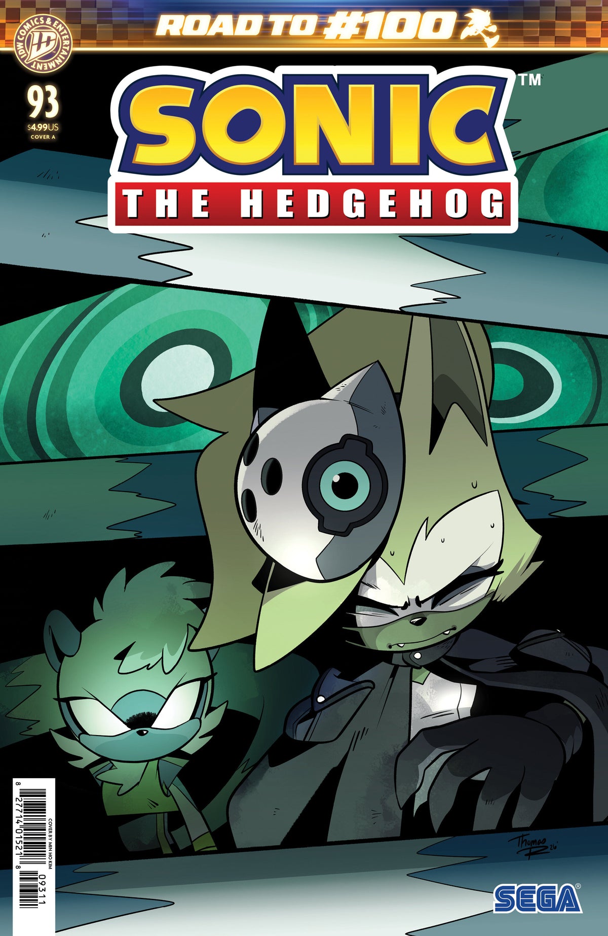 Sonic the Hedgehog #93 Cover A – Rothlisberger
