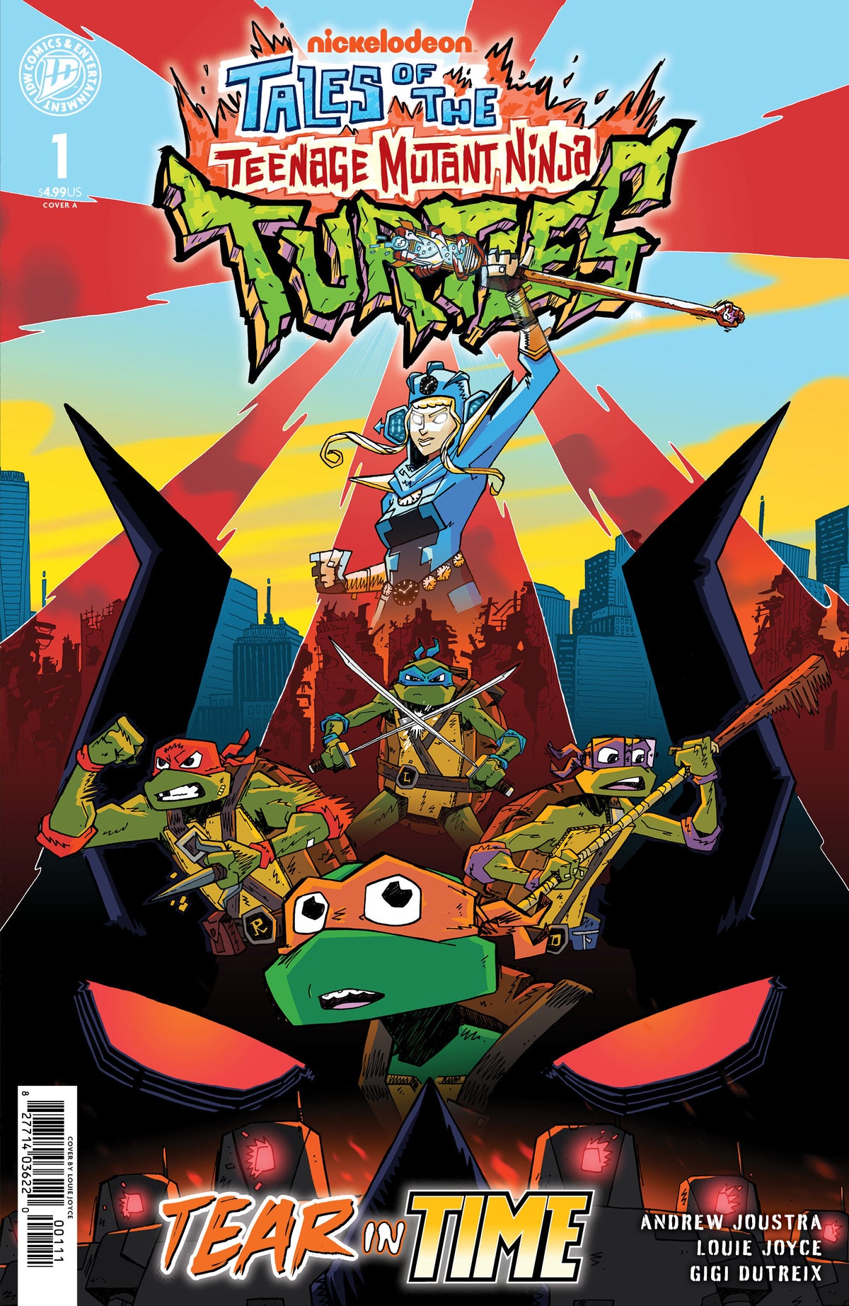 Tales of the Teenage Mutant Ninja Turtles: Tear in Time #1 Cover A – Louie Joyce