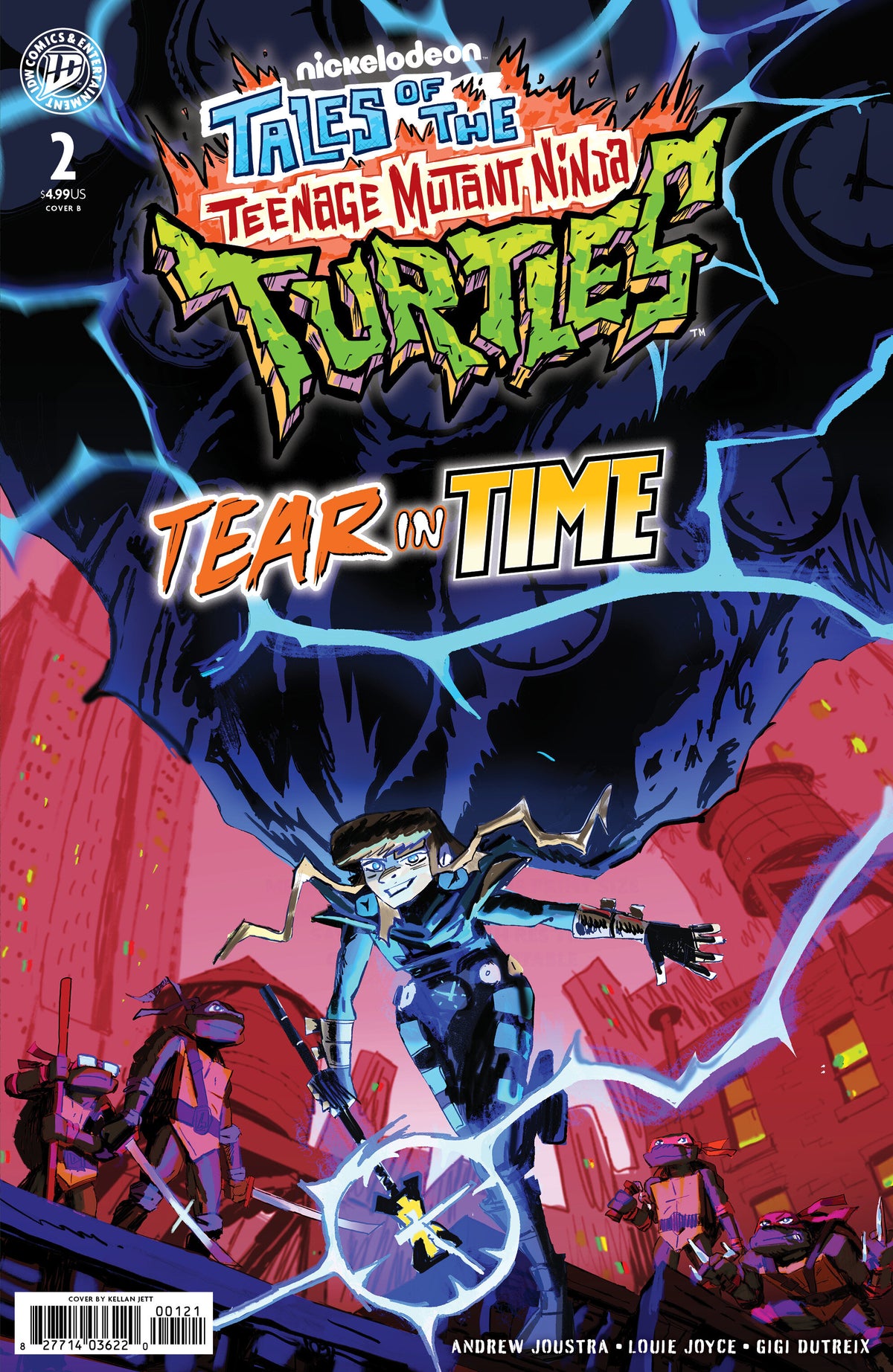 Tales of the Teenage Mutant Ninja Turtles: Tear in Time #2 Cover B – Jett Variant