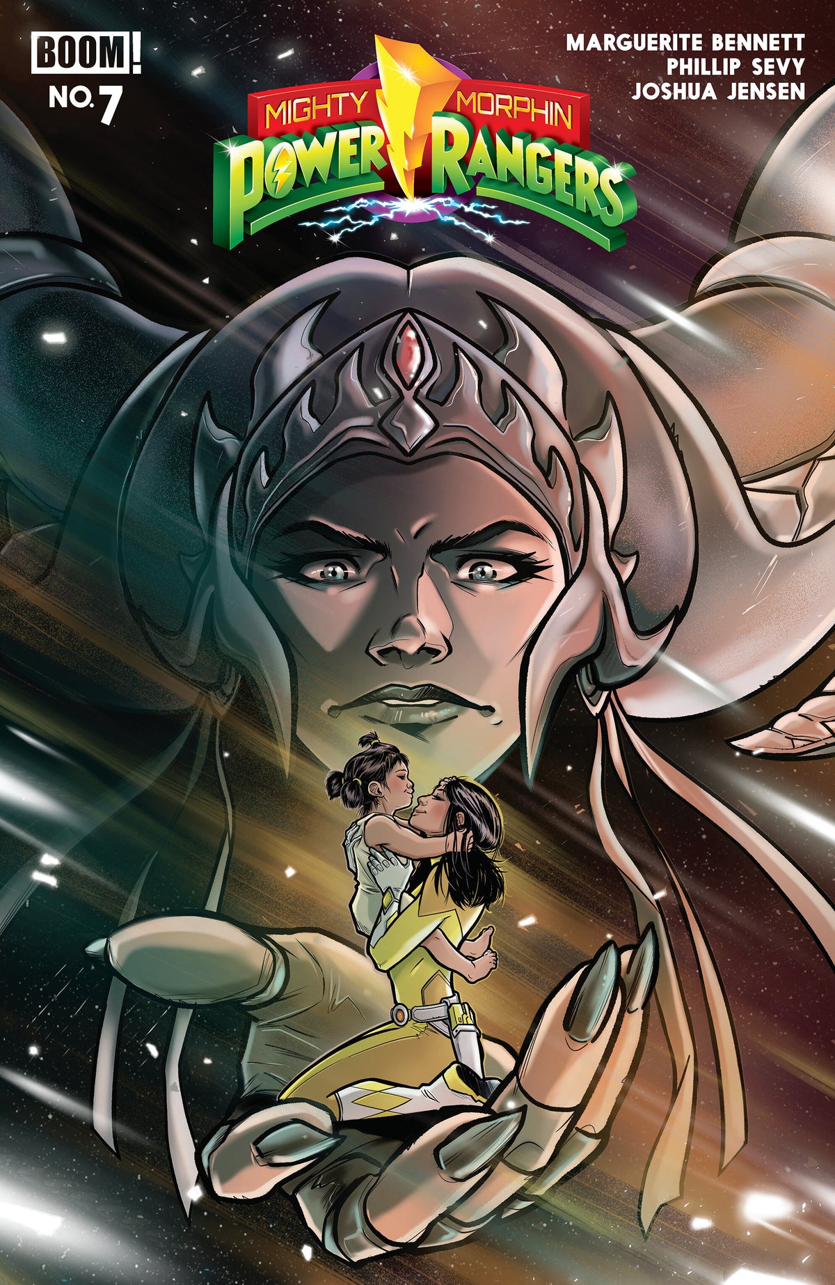 Mighty Morphin Power Rangers (2026) #7 Cover A – Dressed, Di Gianfelice