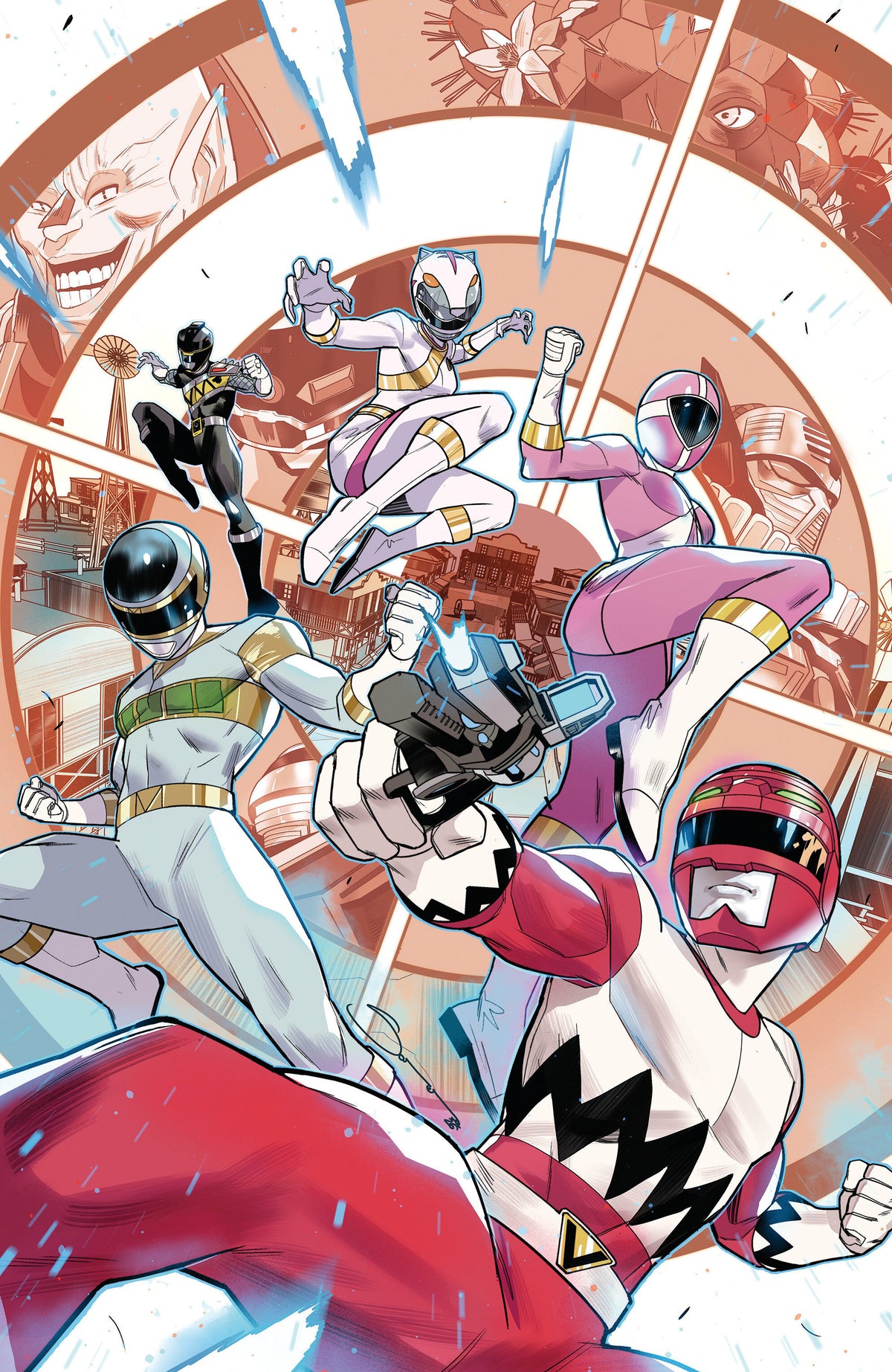 Power Rangers Unlimited #7 Cover D – Foil Full Art, Foil, Sorressa Variant