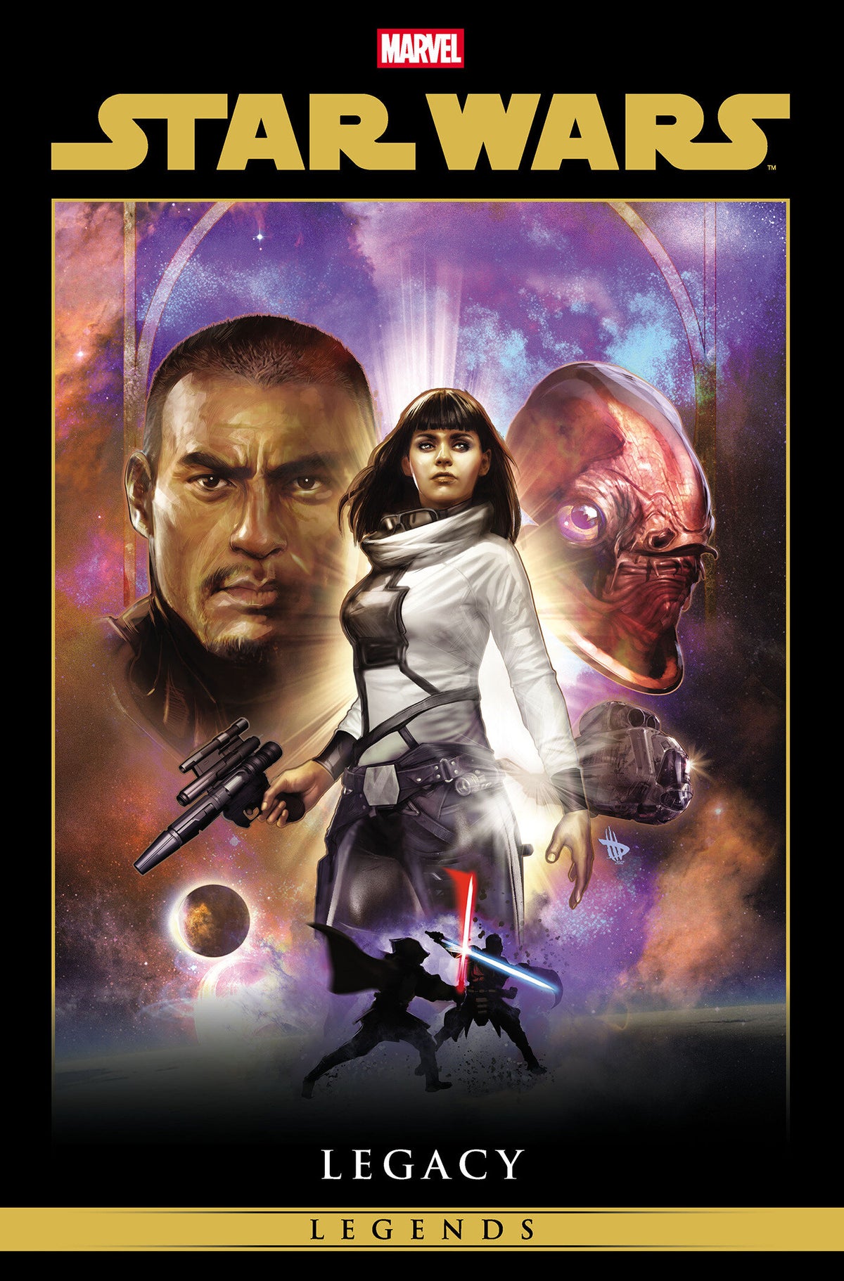 Star Wars Legends: Legacy Omnibus Vol. 2 Dave Wilkins Cover [DM Only] HC Default Title