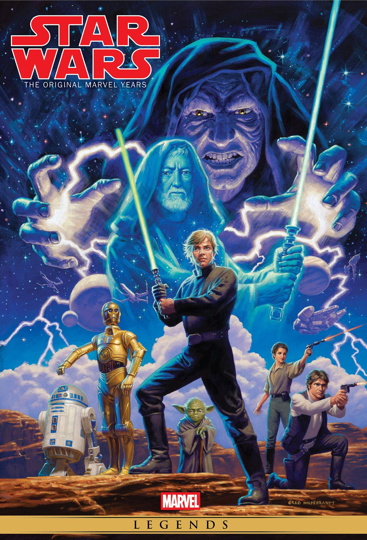 Star Wars: The Original Marvel Years Omnibus Vol. 3 Greg Hildebrandt Cover Default Title