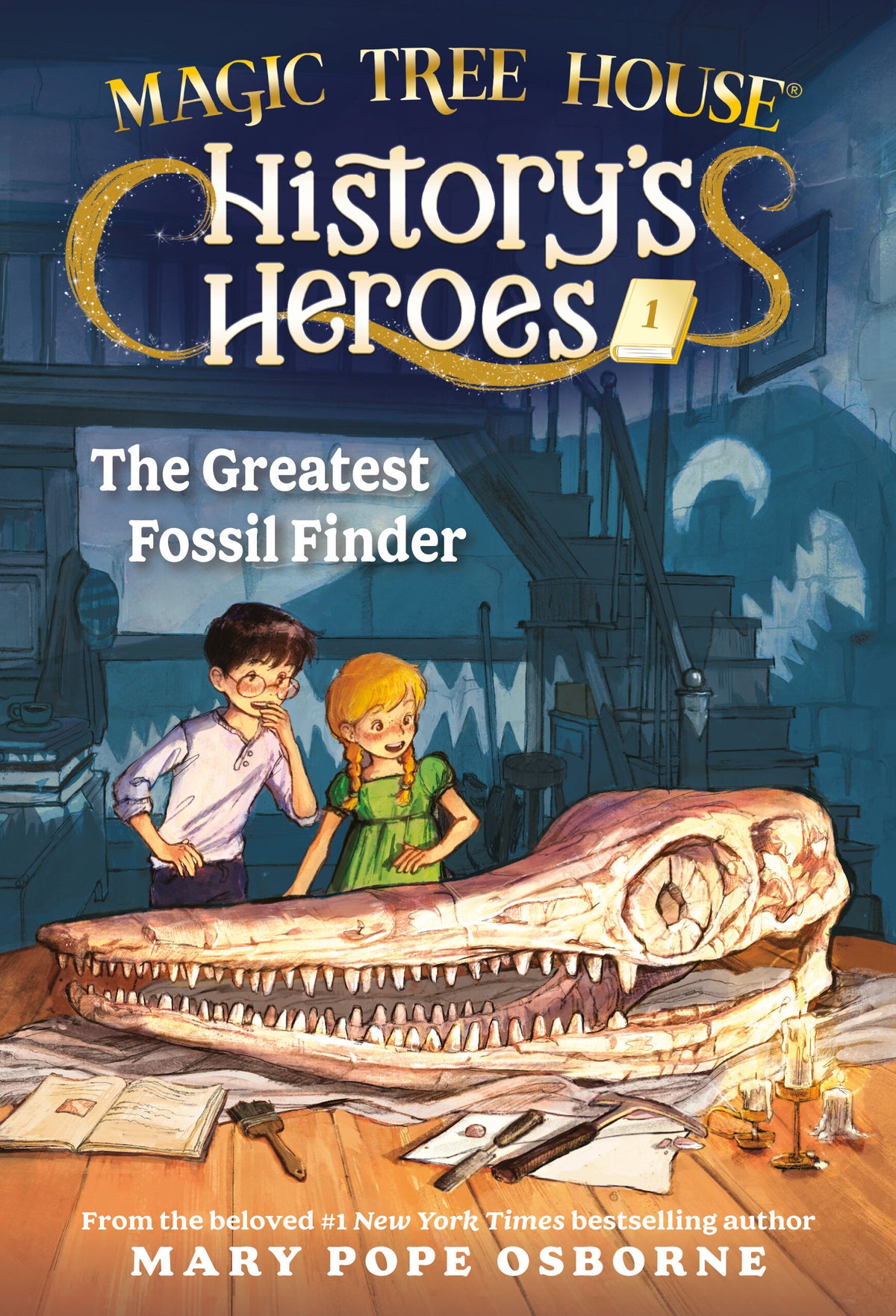 Magic Tree House History's Heroes #1: THE GREATEST FOSSIL FINDER HC Default Title