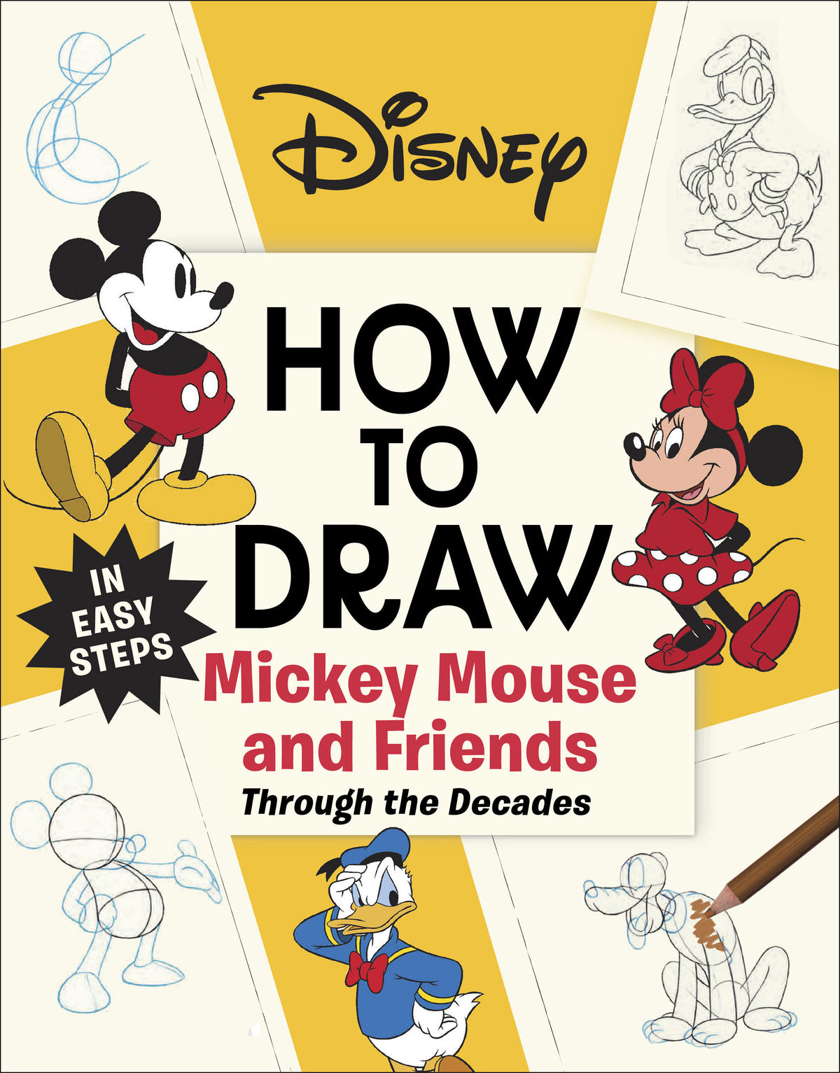 Disney How to Draw Mickey Mouse and Friends Through the Decades TP Default Title