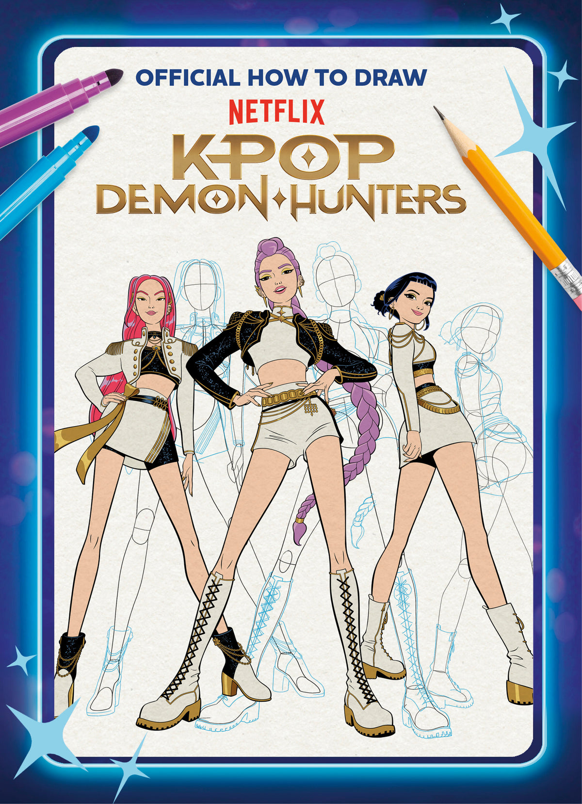 Official How to Draw Netflix Kpop Demon Hunters TP Default Title
