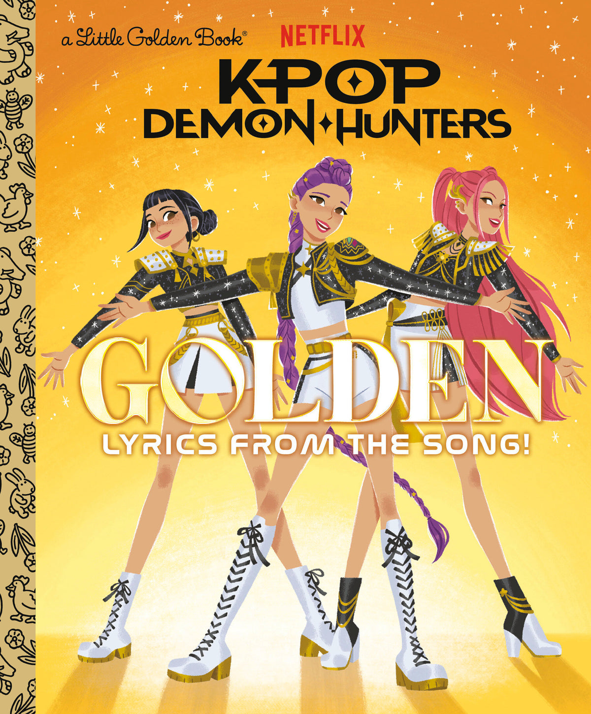 Golden: Lyrics From the Song! (Kpop Demon Hunters) HC Default Title