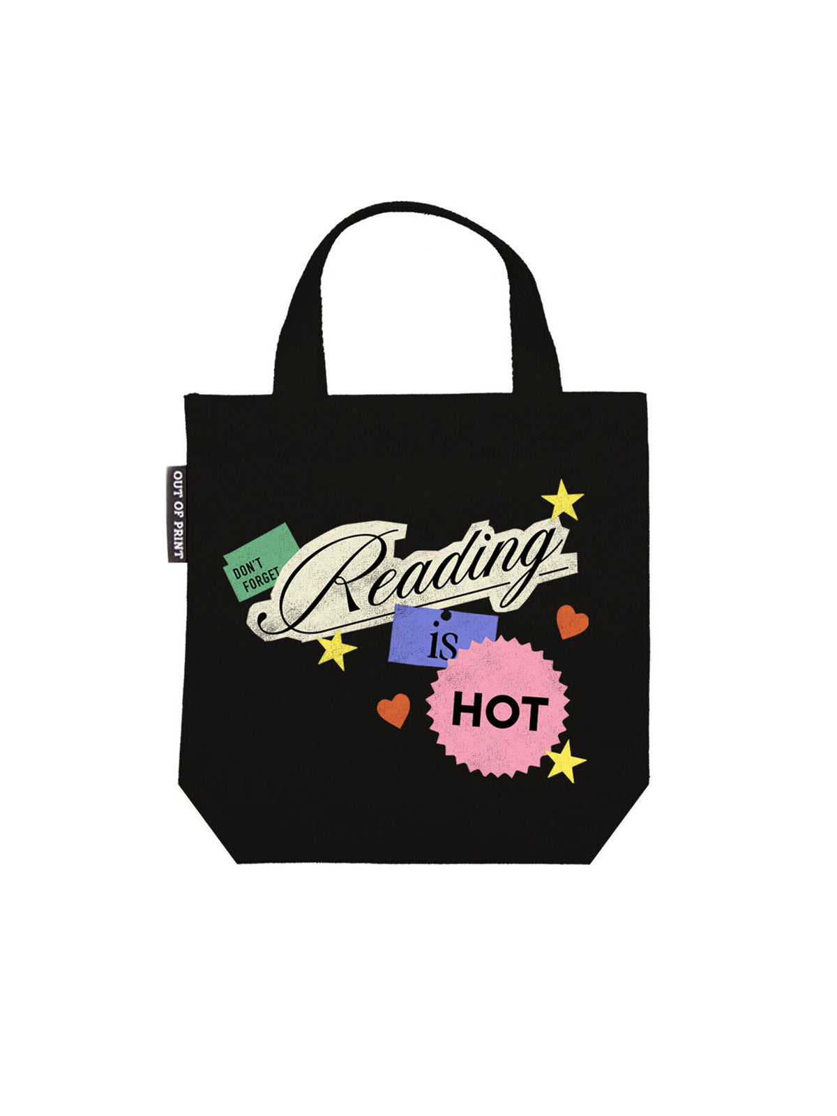 Reading Is Hot Mini Tote Bag Default Title