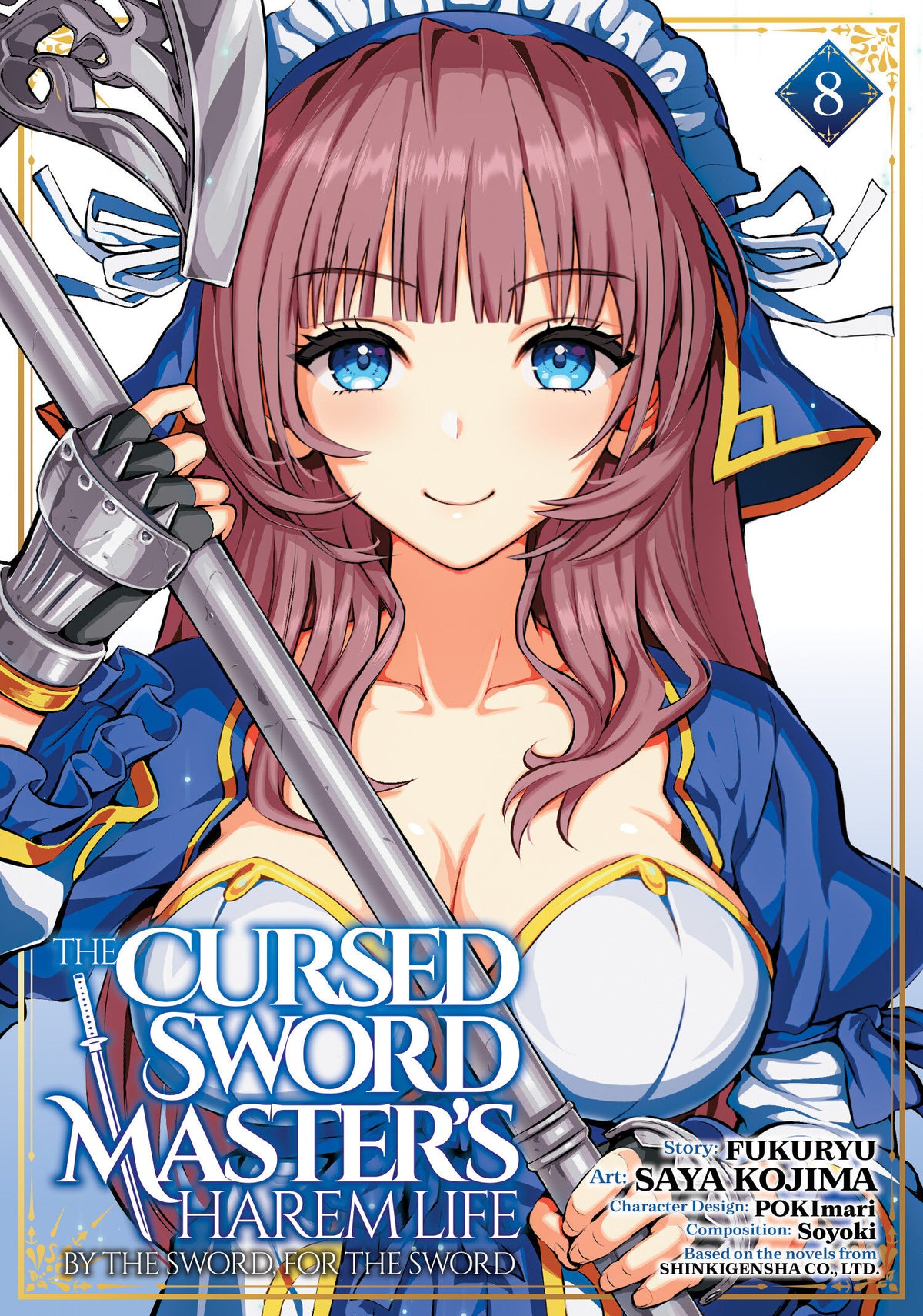 The Cursed Sword Master's Harem Life: By the Sword, for the Sword Vol. 8 TP Default Title