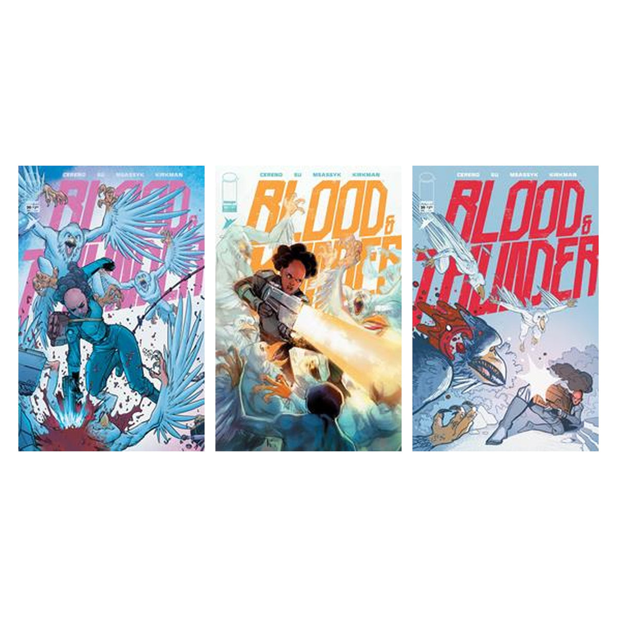 Blood & Thunder #20 (Cover A–D Variants & Bundle)