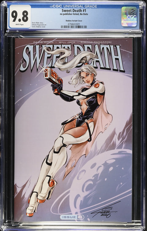 Sweet Death #1 Sveta Shubina Variant CGC 9.8 Kickstarter