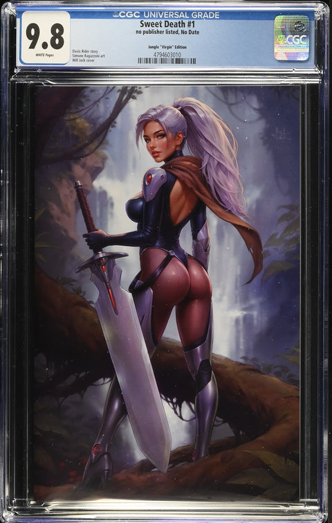 Sweet Death #1 Will Jack Jungle VIRGIN CGC 9.8 Kickstarter