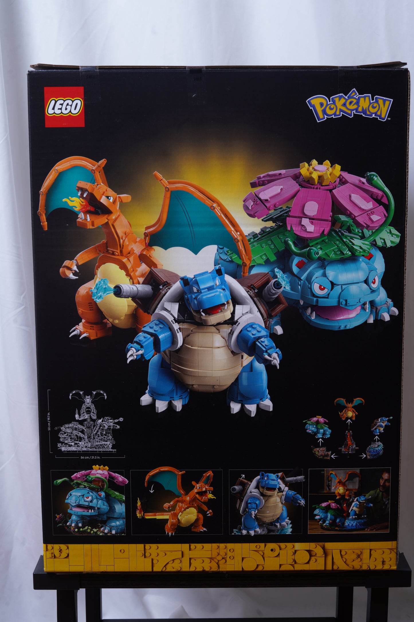 Lego Pokemon 72153 Venusaur Charizard Blastoise Starter Set