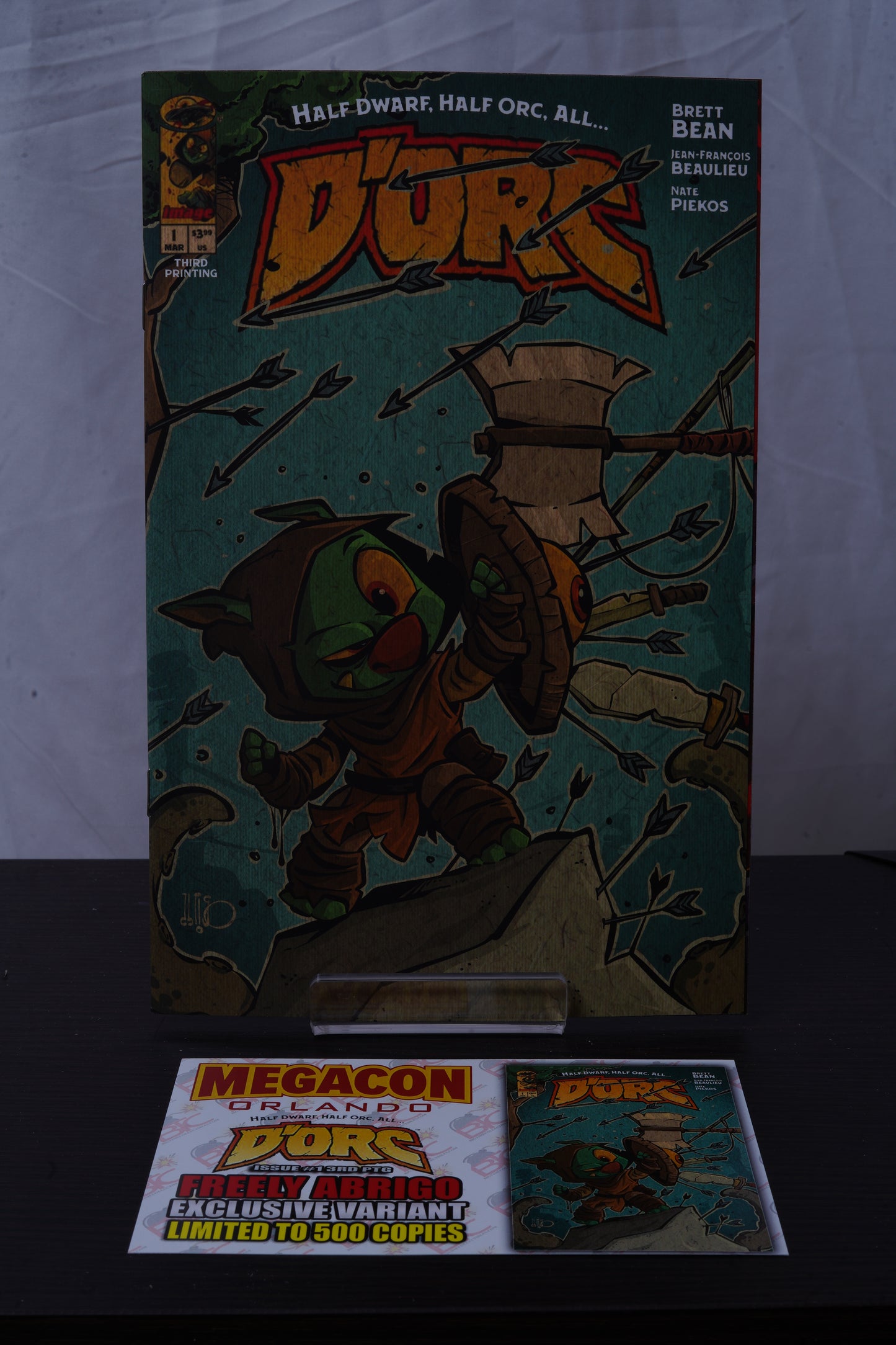 DORC #1 FREELY ABRIGO MEGACON VARIANT LTD 500