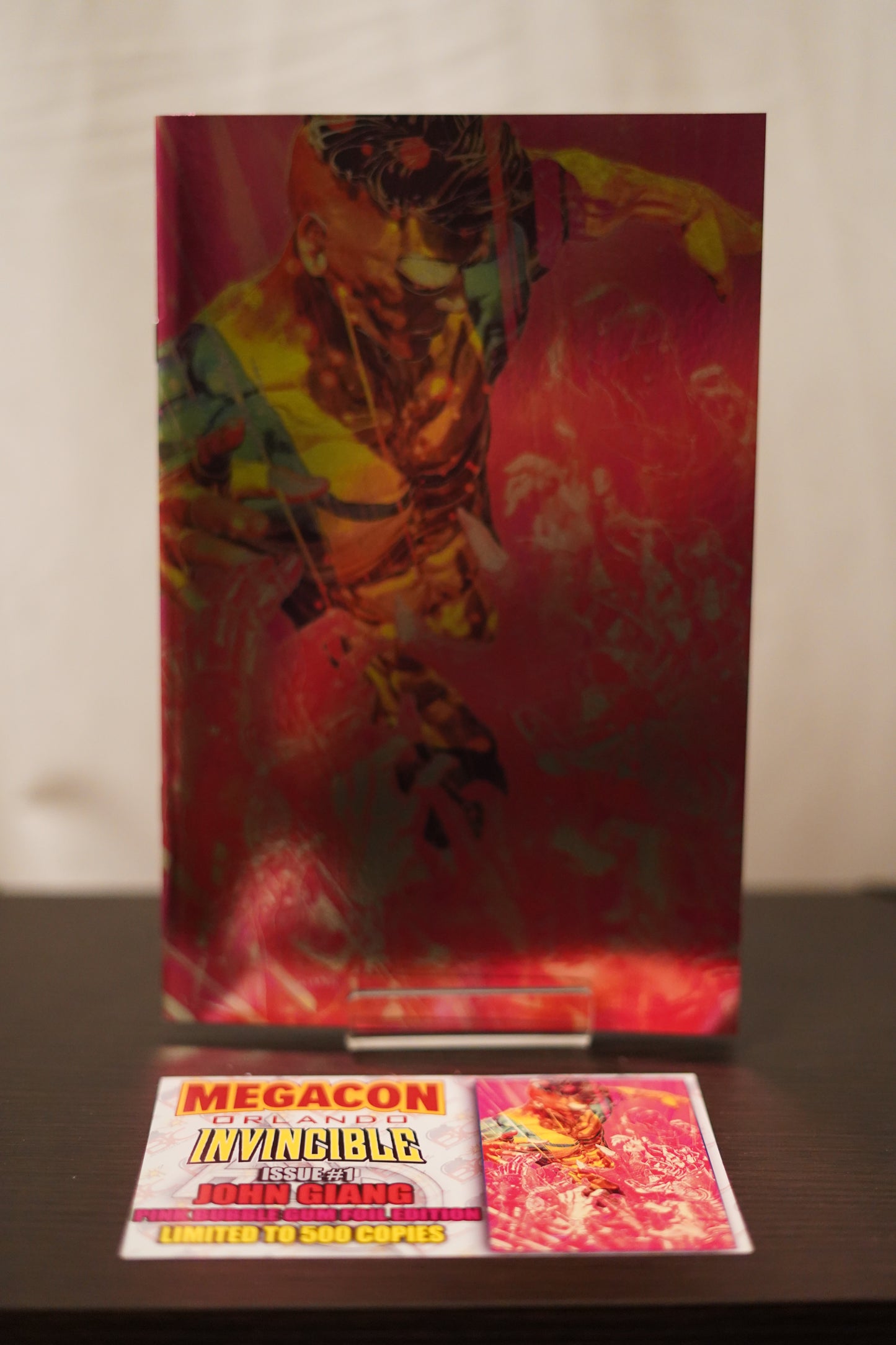 AQ BUBBLEGUM EDITION" INVINCIBLE #1 JOHN GIANG MEGACON FOIL EDITION
