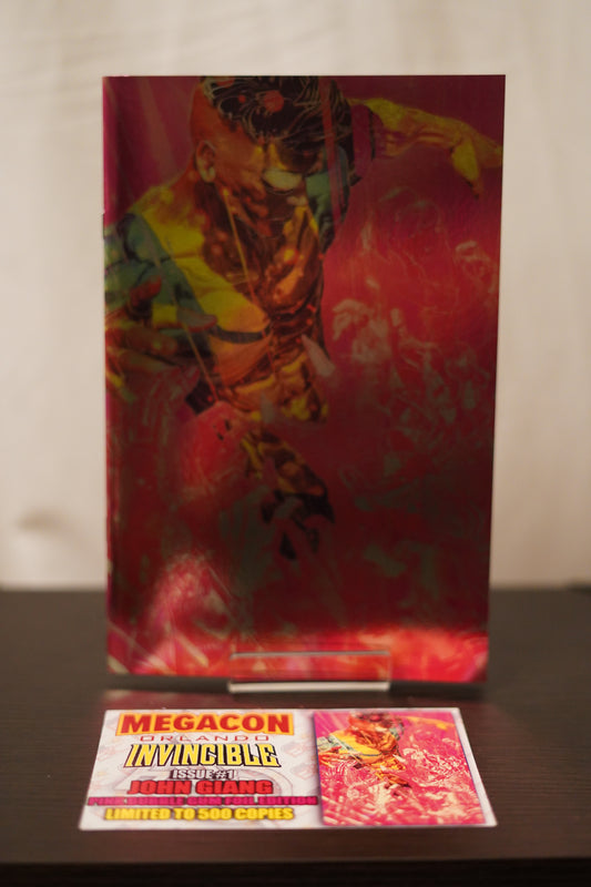 AQ BUBBLEGUM EDITION" INVINCIBLE #1 JOHN GIANG MEGACON FOIL EDITION