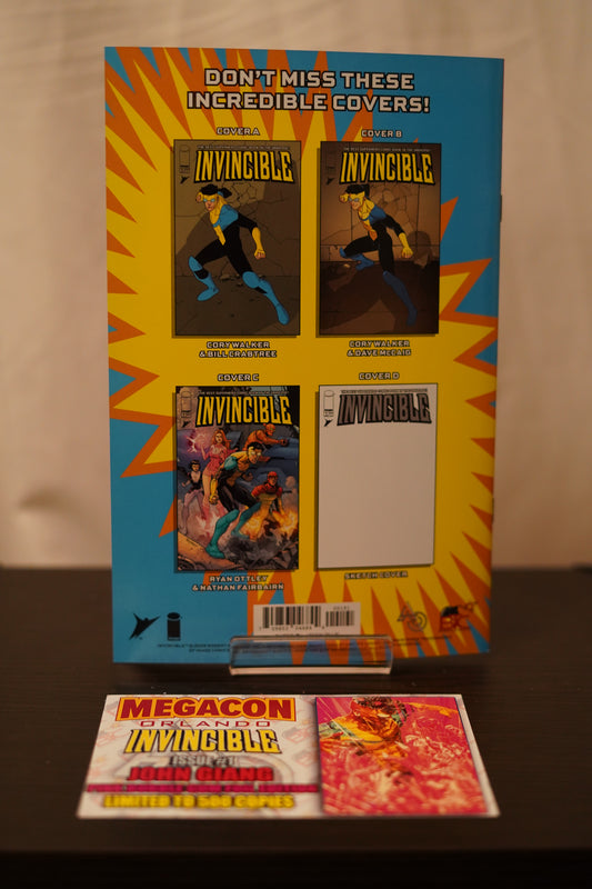 AQ BUBBLEGUM EDITION" INVINCIBLE #1 JOHN GIANG MEGACON FOIL EDITION