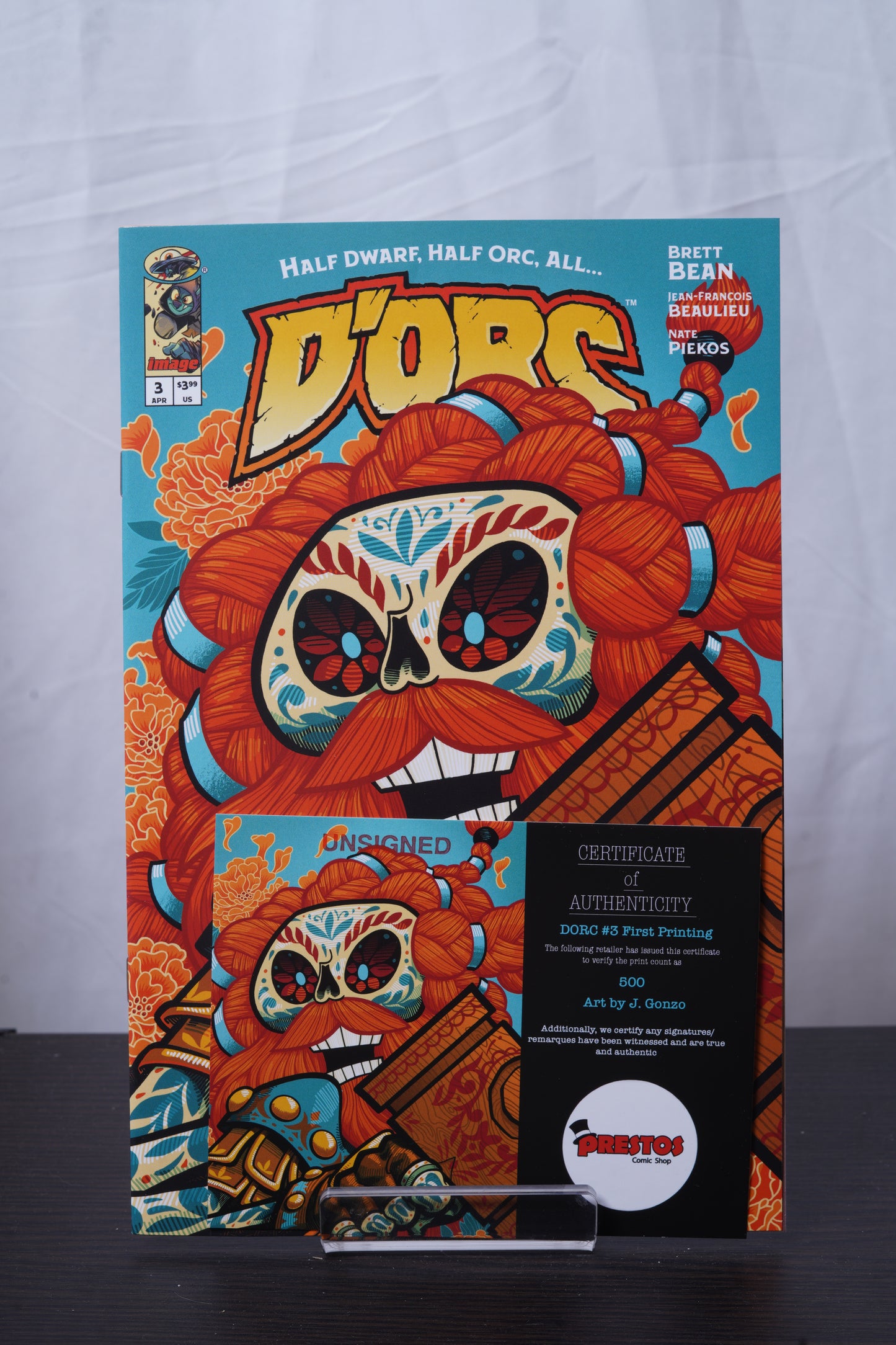 DORC #3 Trade Dress - J. Gonzo