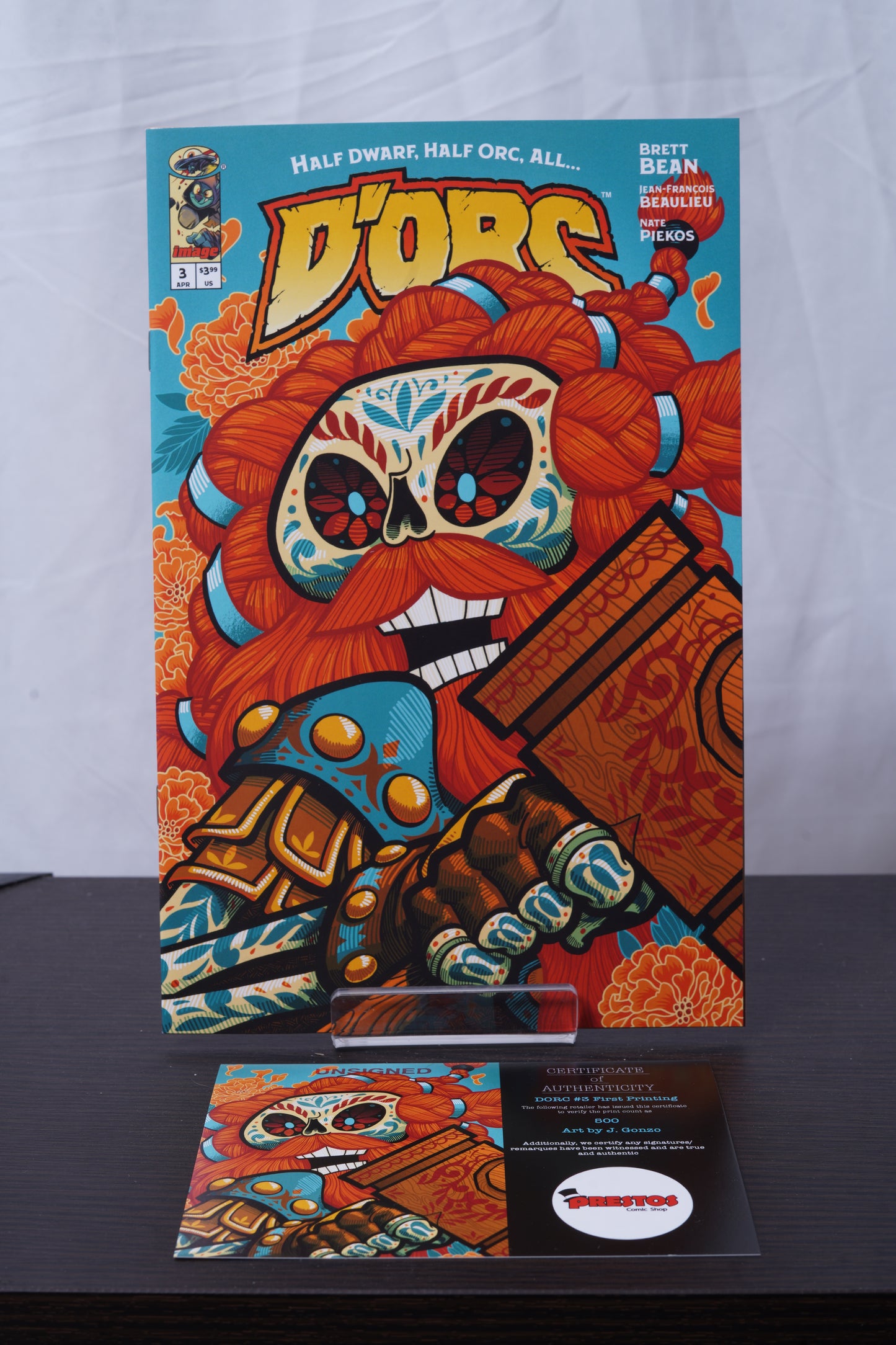 DORC #3 Trade Dress - J. Gonzo