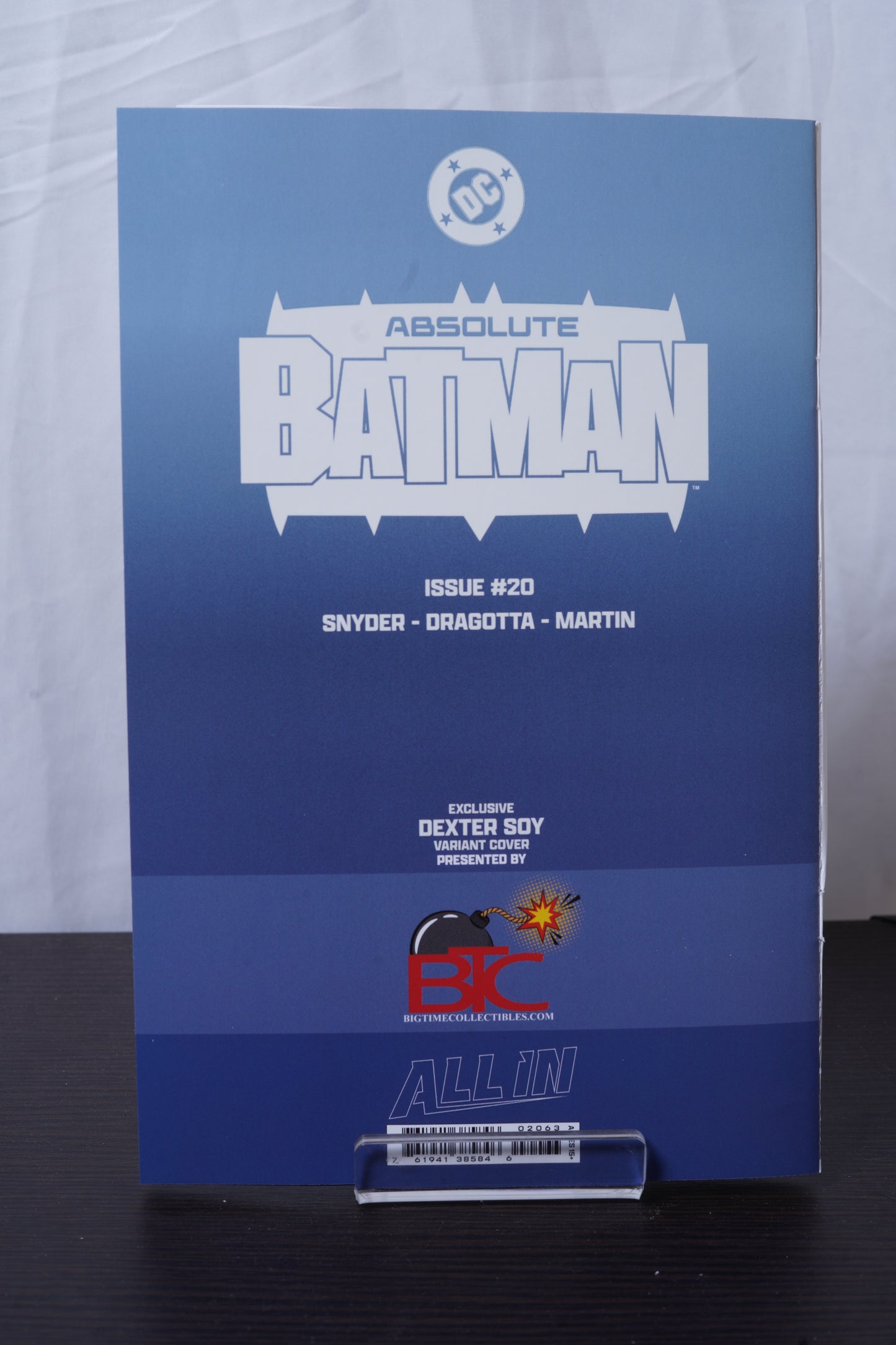 ABSOLUTE BATMAN #20 LUFFY HOMAGE - BUNDLE - Trade, Virgin, GOLD, SKETCH, GITD