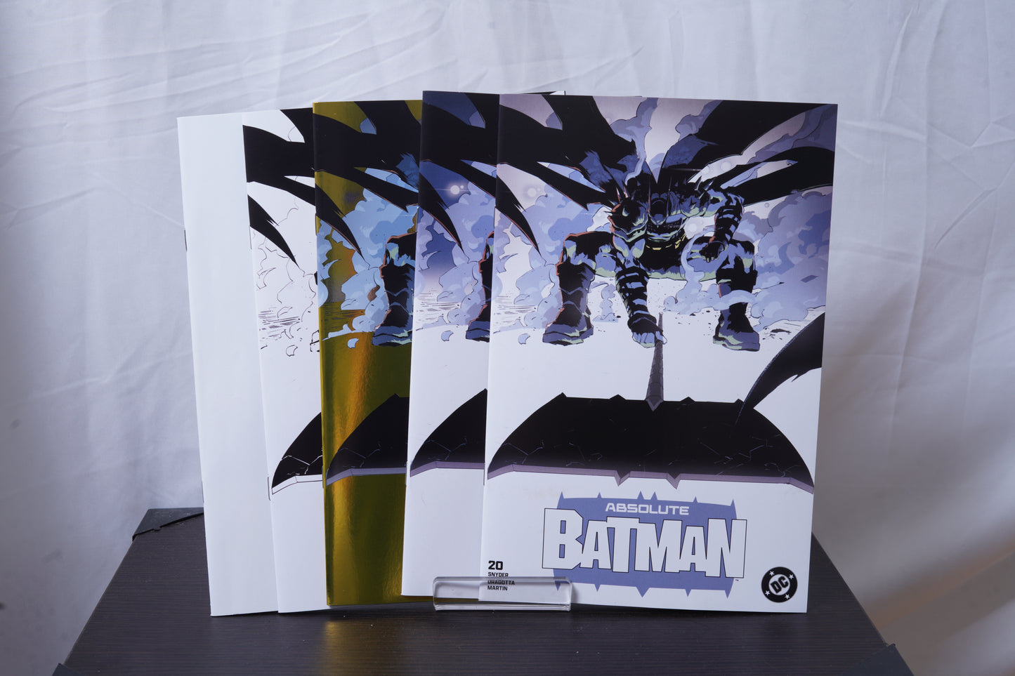 ABSOLUTE BATMAN #20 LUFFY HOMAGE - BUNDLE - Trade, Virgin, GOLD, SKETCH, GITD
