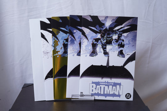ABSOLUTE BATMAN #20 LUFFY HOMAGE - BUNDLE - Trade, Virgin, GOLD, SKETCH, GITD