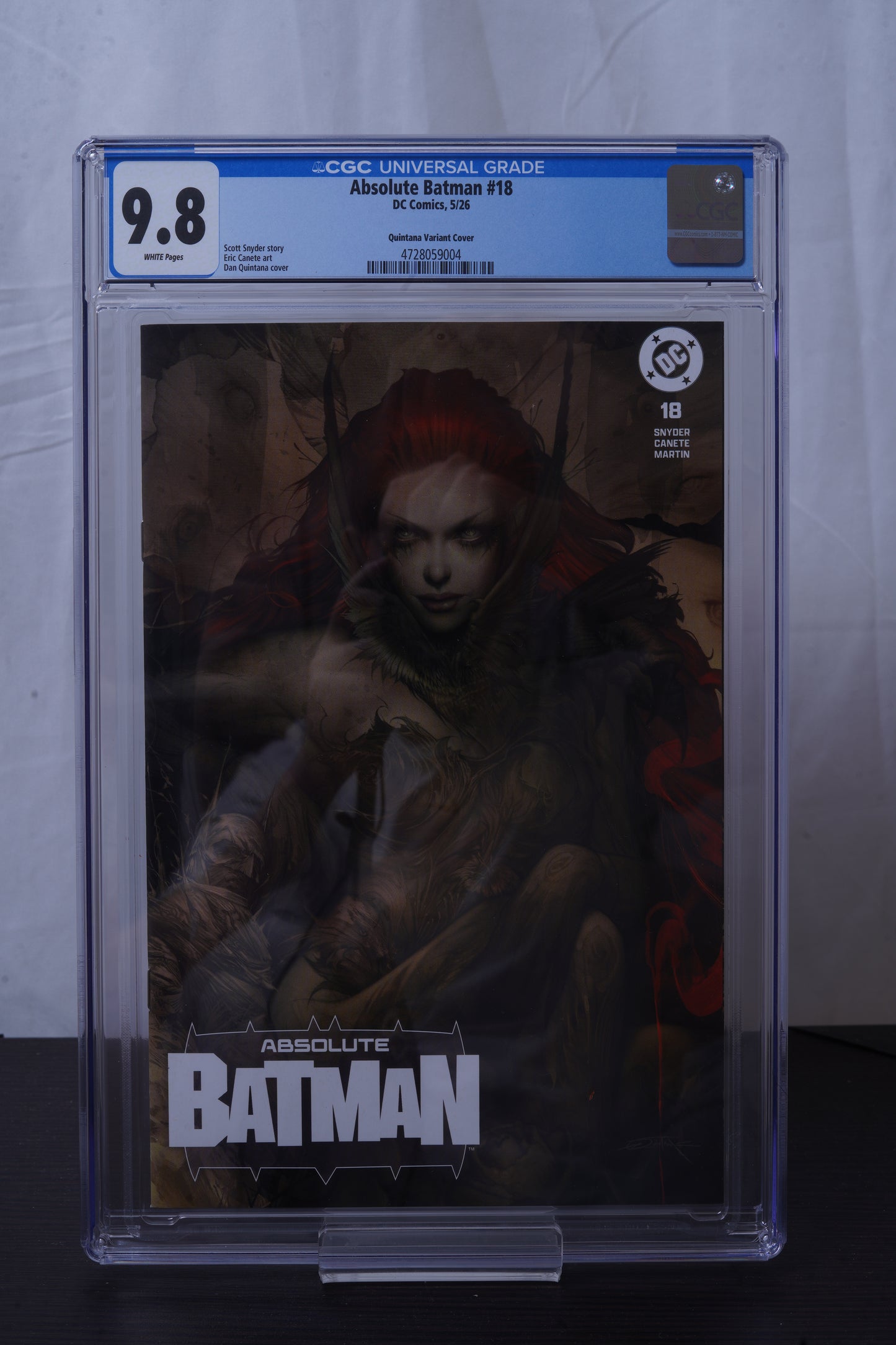 Absolute Batman #18 Dan Quintana CGC 9.8