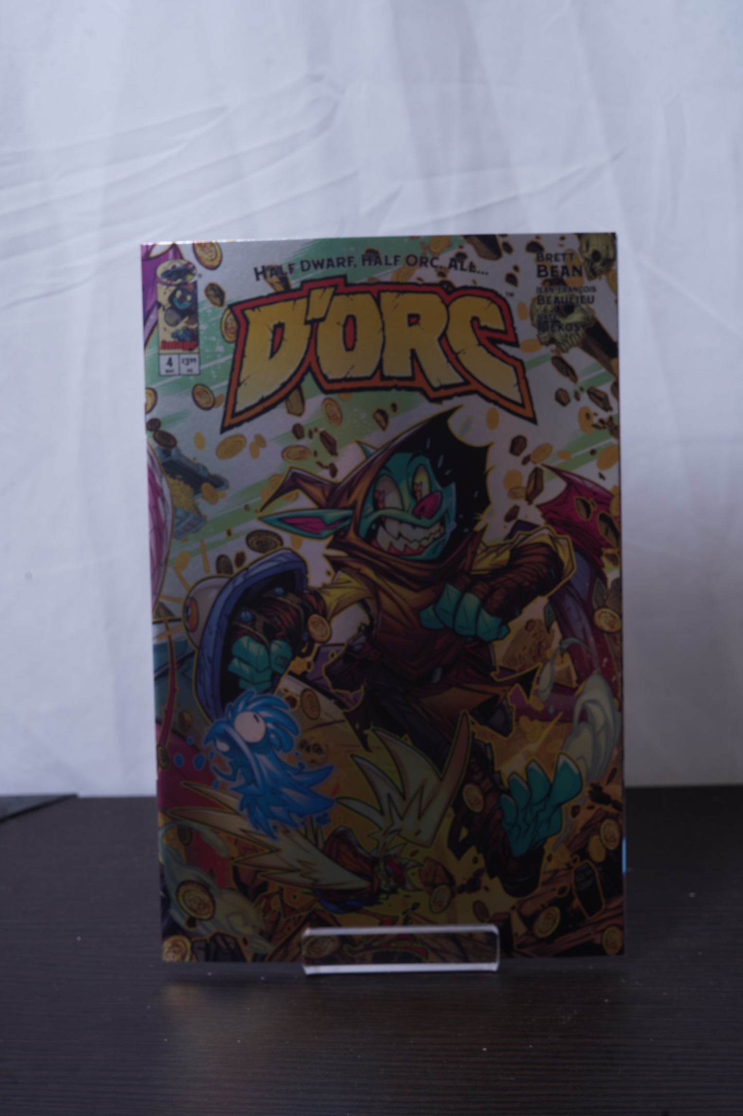 D’ORC #4 JonBoy Foil Wraparound LTD 500 Brett Bean