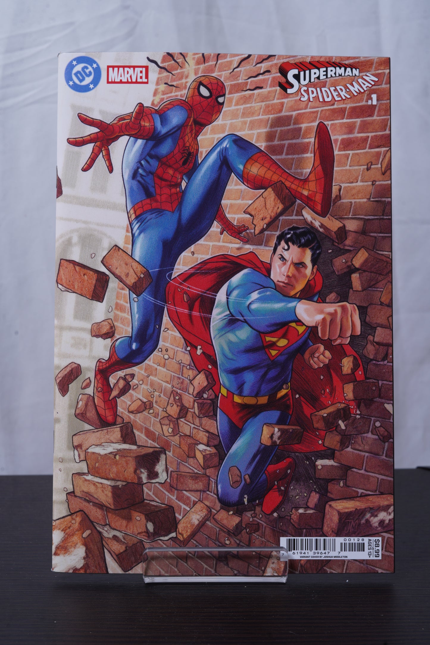 Complete Set of 26 Superman Spider-Man #1 A–Z Covers Bundle