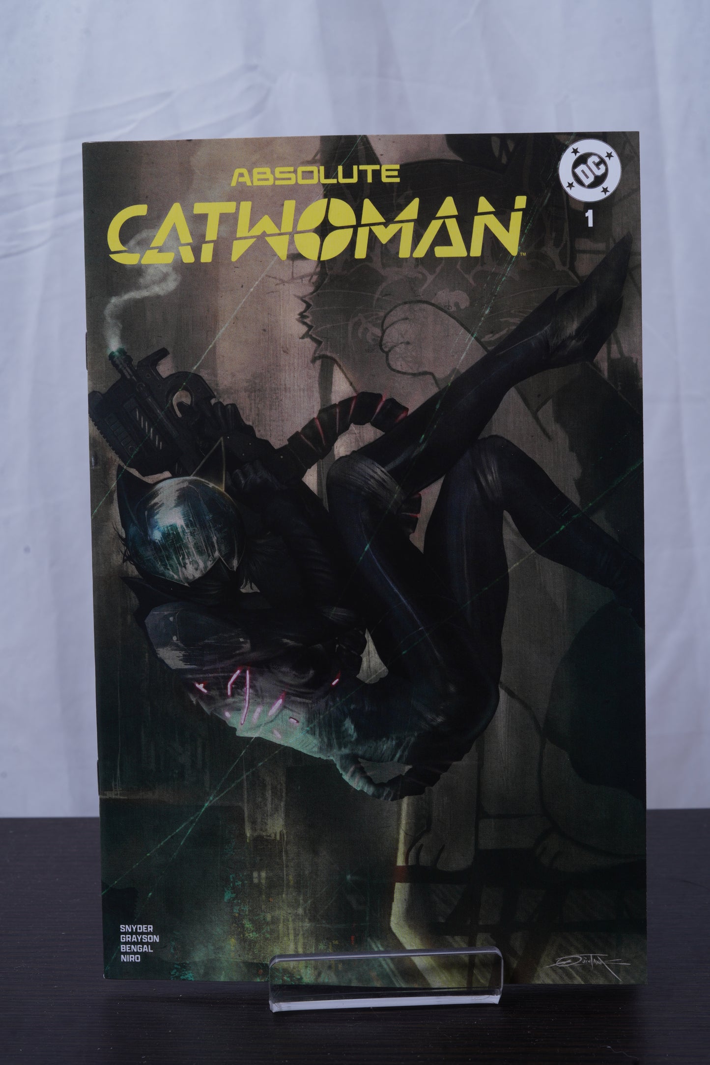 Absolute Catwoman #1 Quintana SET - Trade, Virgins, Foil, Virgin Foil PRESALE