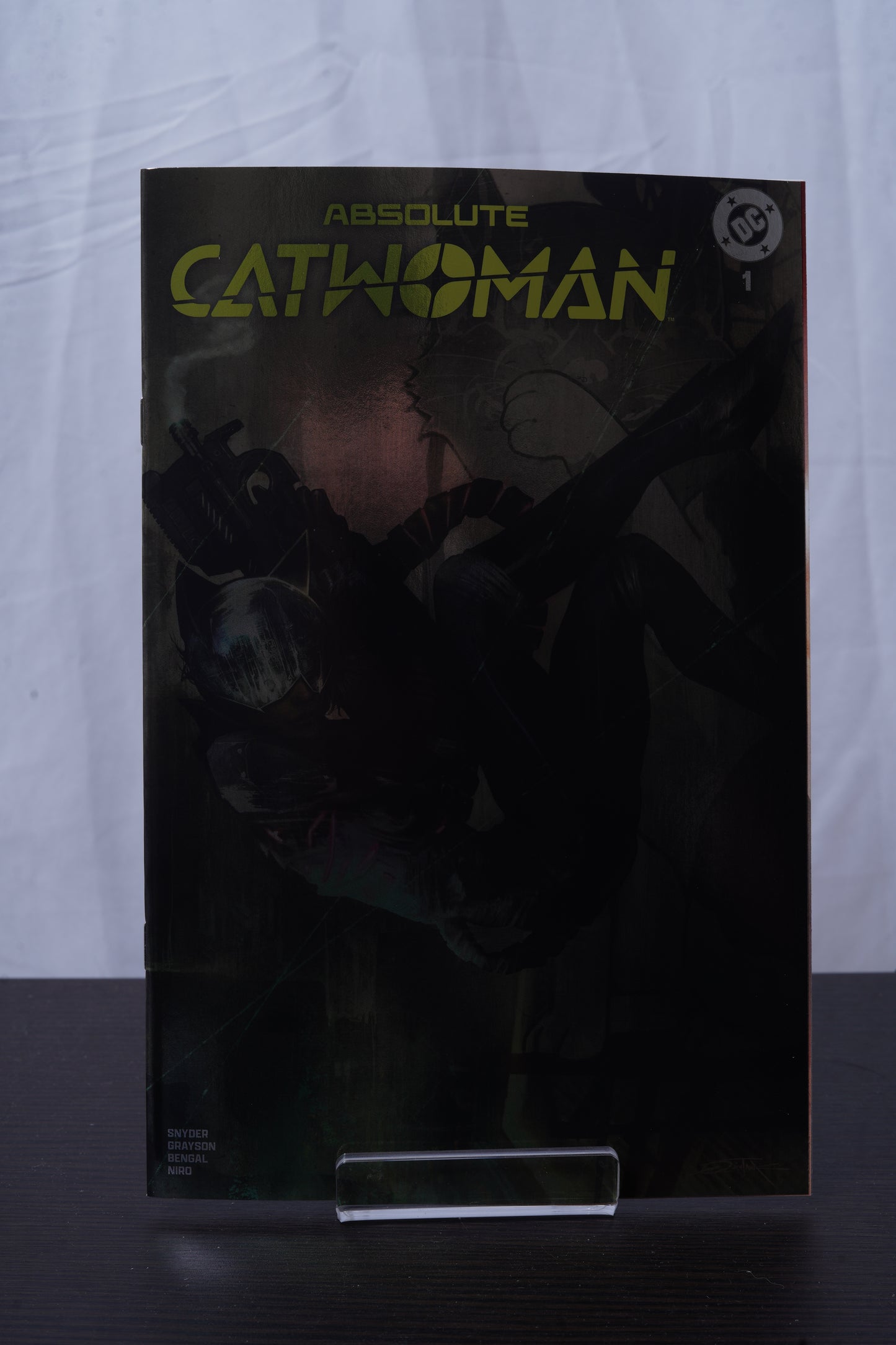 Absolute Catwoman #1 Quintana SET - Trade, Virgins, Foil, Virgin Foil PRESALE