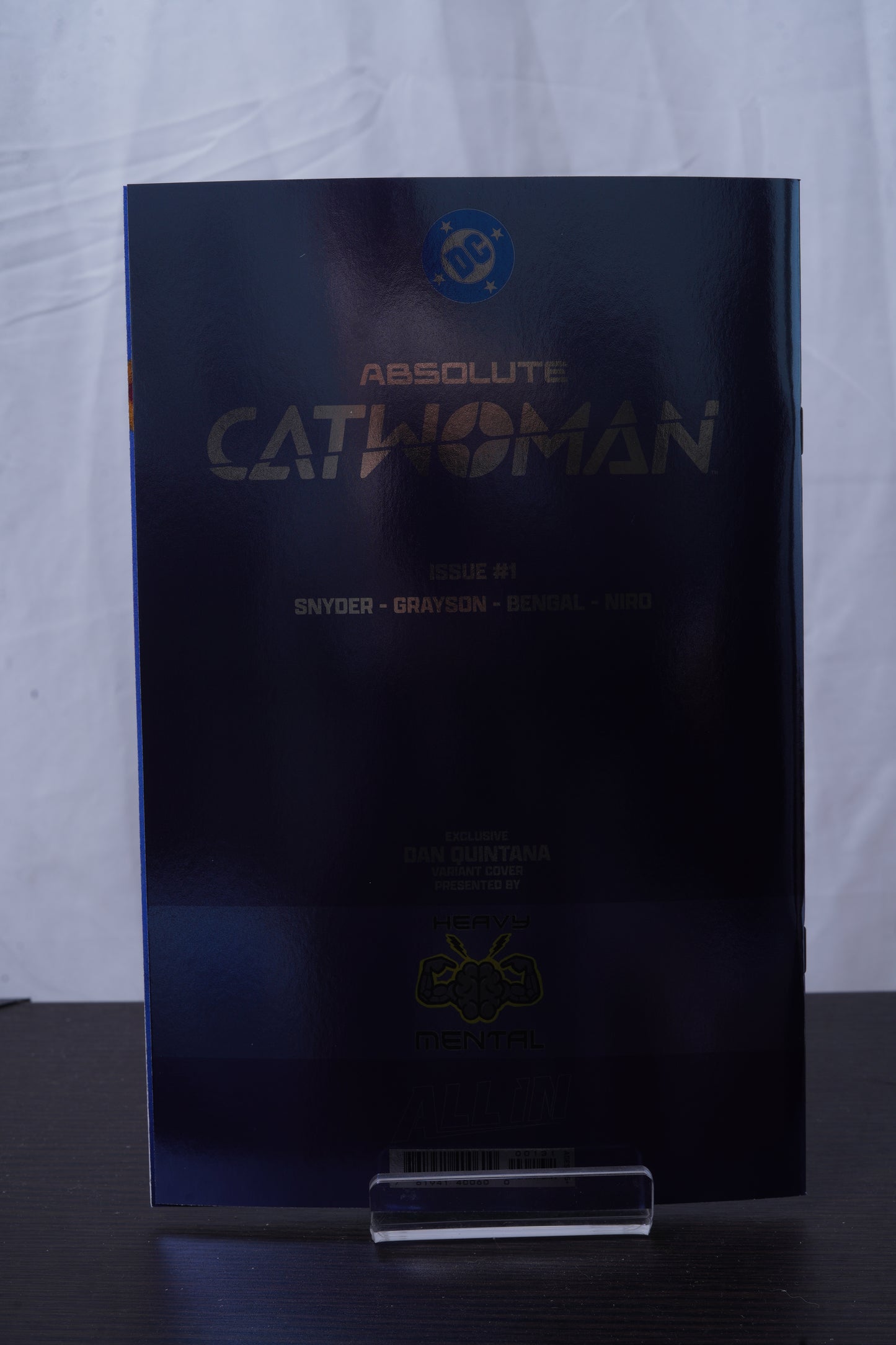 Absolute Catwoman #1 Quintana SET - Trade, Virgins, Foil, Virgin Foil PRESALE