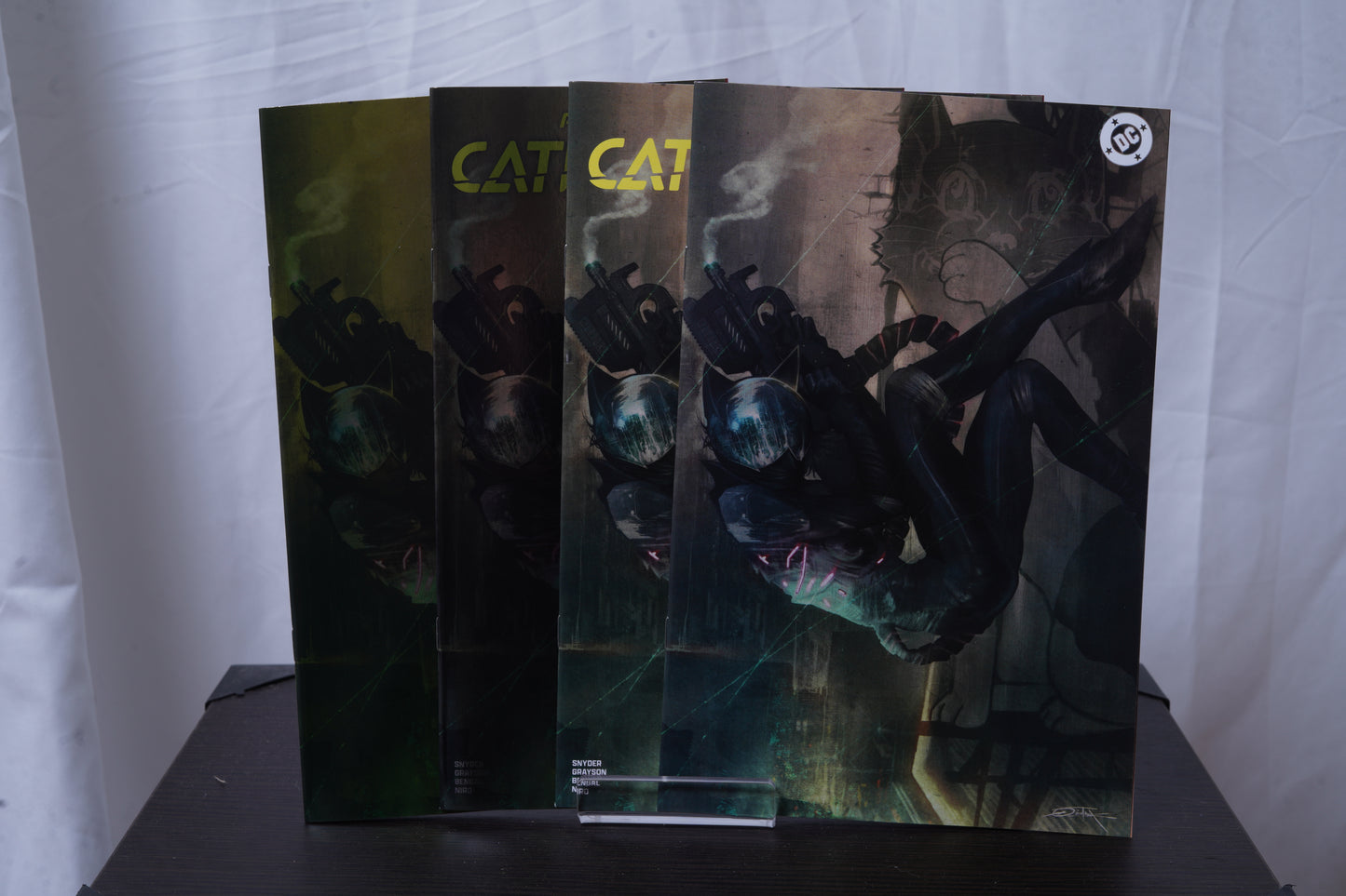 Absolute Catwoman #1 Quintana SET - Trade, Virgins, Foil, Virgin Foil PRESALE