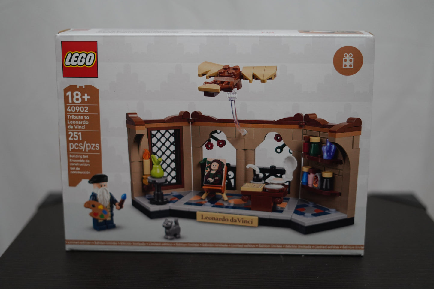 LEGO 40902 Tribute to Leonardo da Vinci - Brand New