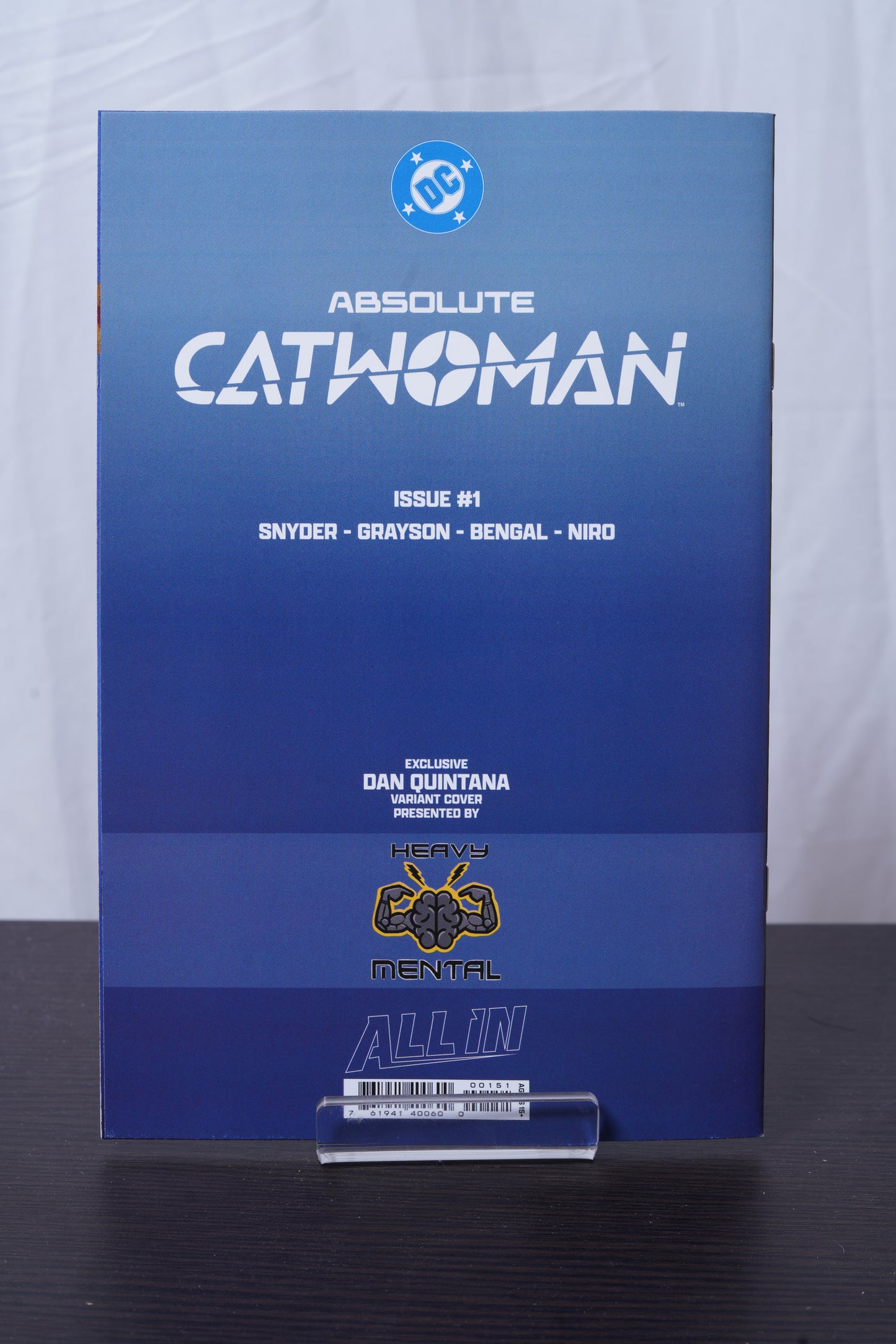 Absolute Catwoman #1 Quintana VIRGIN