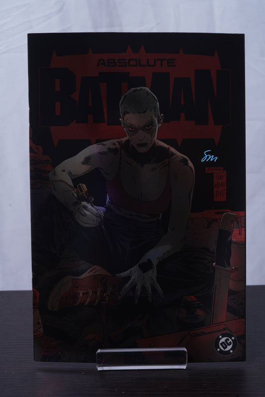 Absolute Batman 22 Seth Mann FOIL Signed with CoA