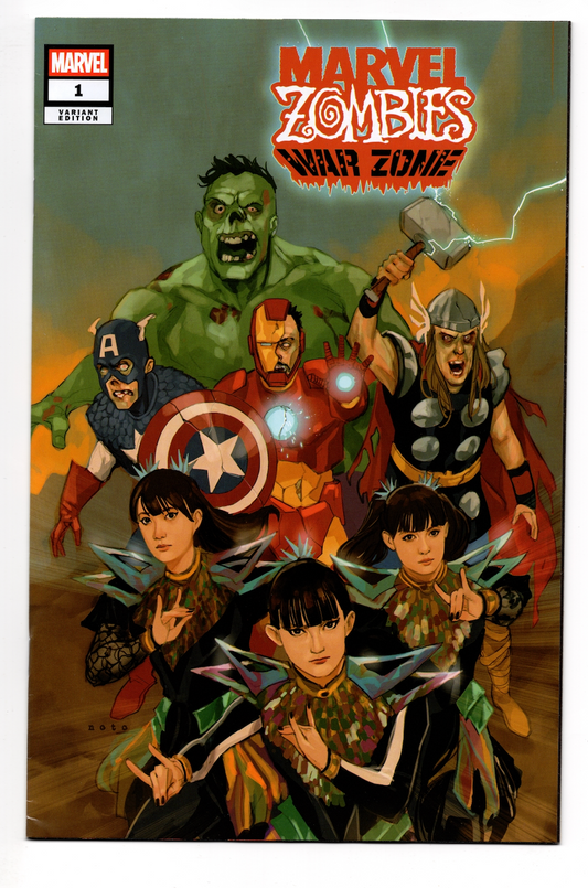 BABYMETAL Edition Marvel Zombies War Zone Comic Noto