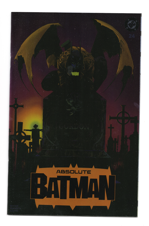 Absolute Batman #24 Trade Dress Foil Seth Mann